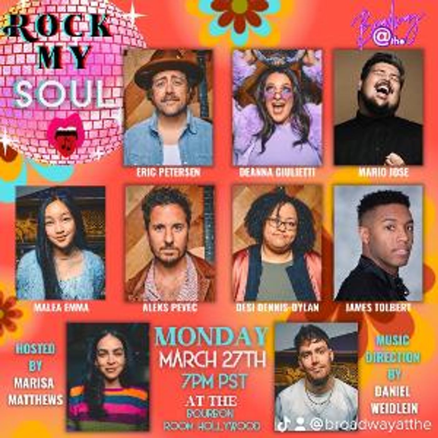 BROADWAY @ THE Presents ROCK MY SOUL, March 27  Image