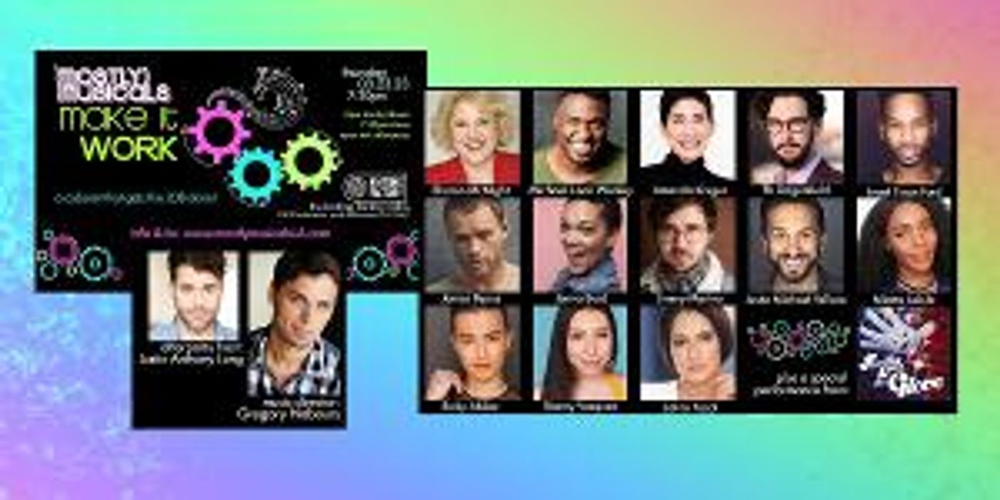 Michael-Leon Wooley, Israel Erron Ford & More Join MOSTLY MUSICALS: MAKE IT WORK  Image