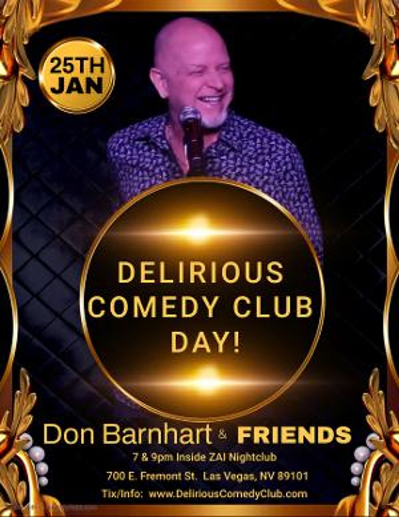 Mayor Goodman Declares Delirious Comedy Club Day In Las Vegas  Image