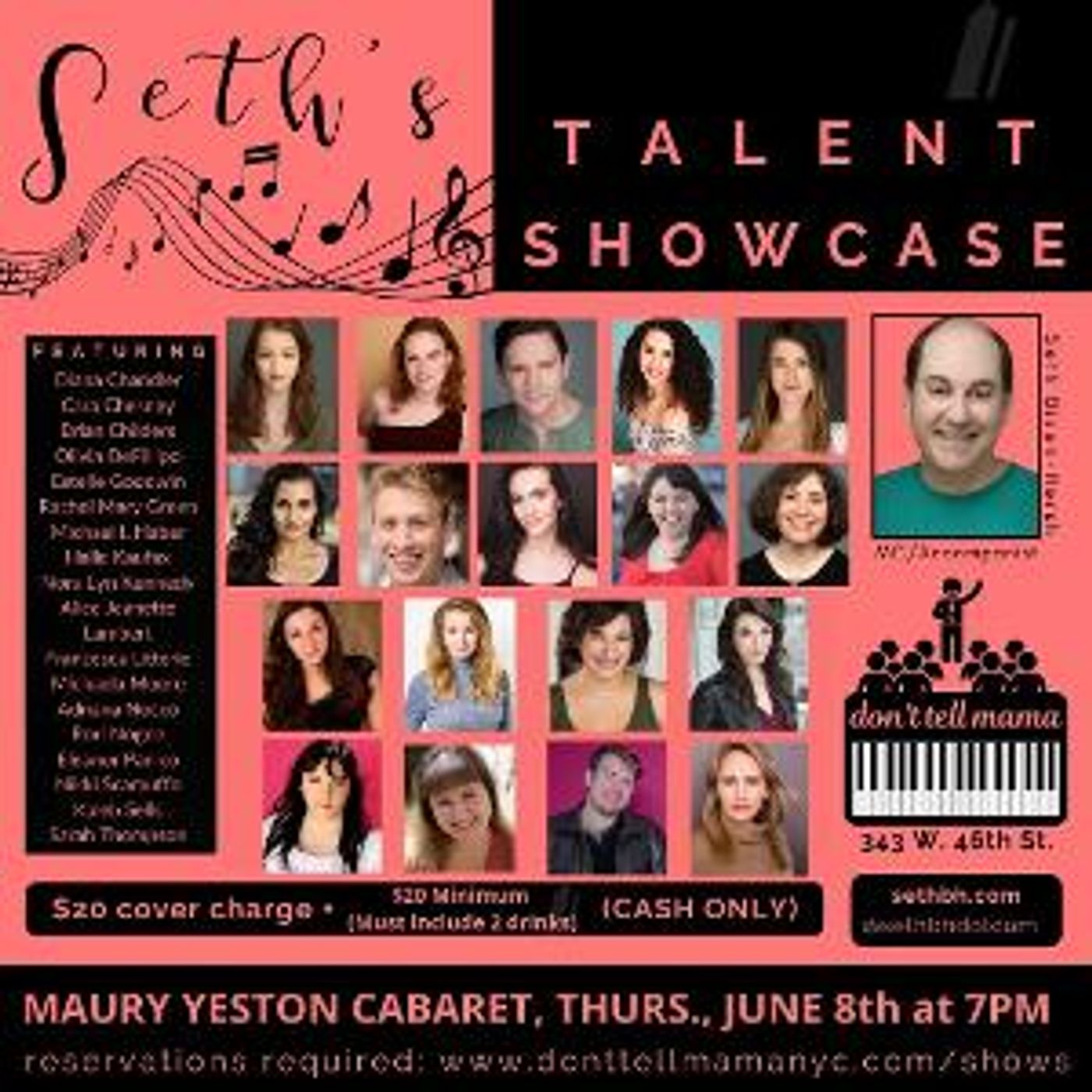 Seth Bisen-Hersh to Present A Maury Yeston Cabaret At Don't Tell Mama in June  Image