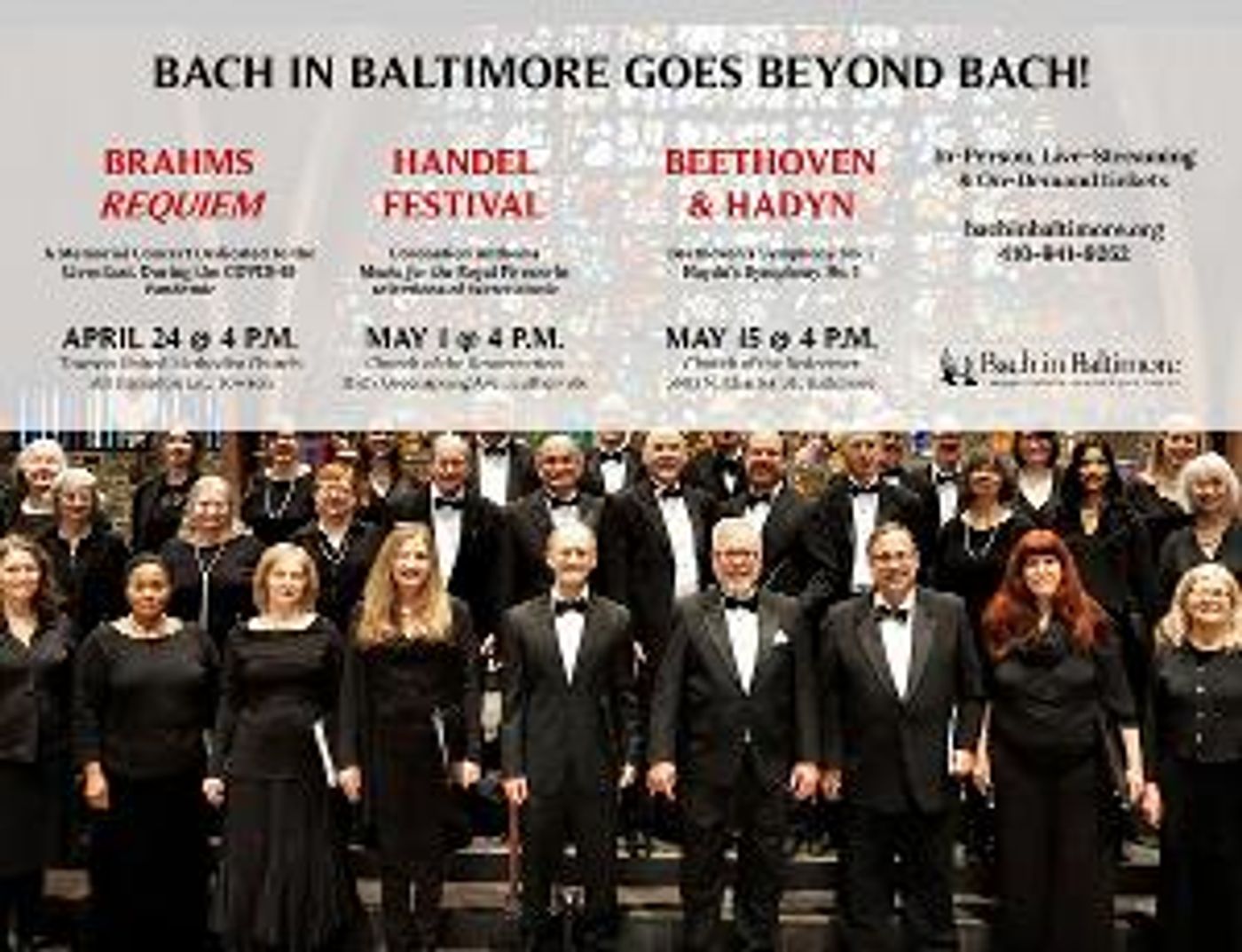 Bach In Baltimore Presents Three New Concerts That Go Beyond Bach  Image