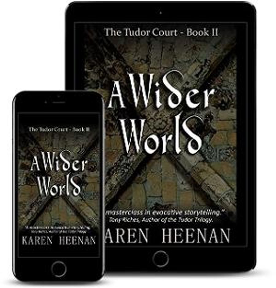 A WIDER WORLD A New Historical Novel from Karen Heenan Announced Image
