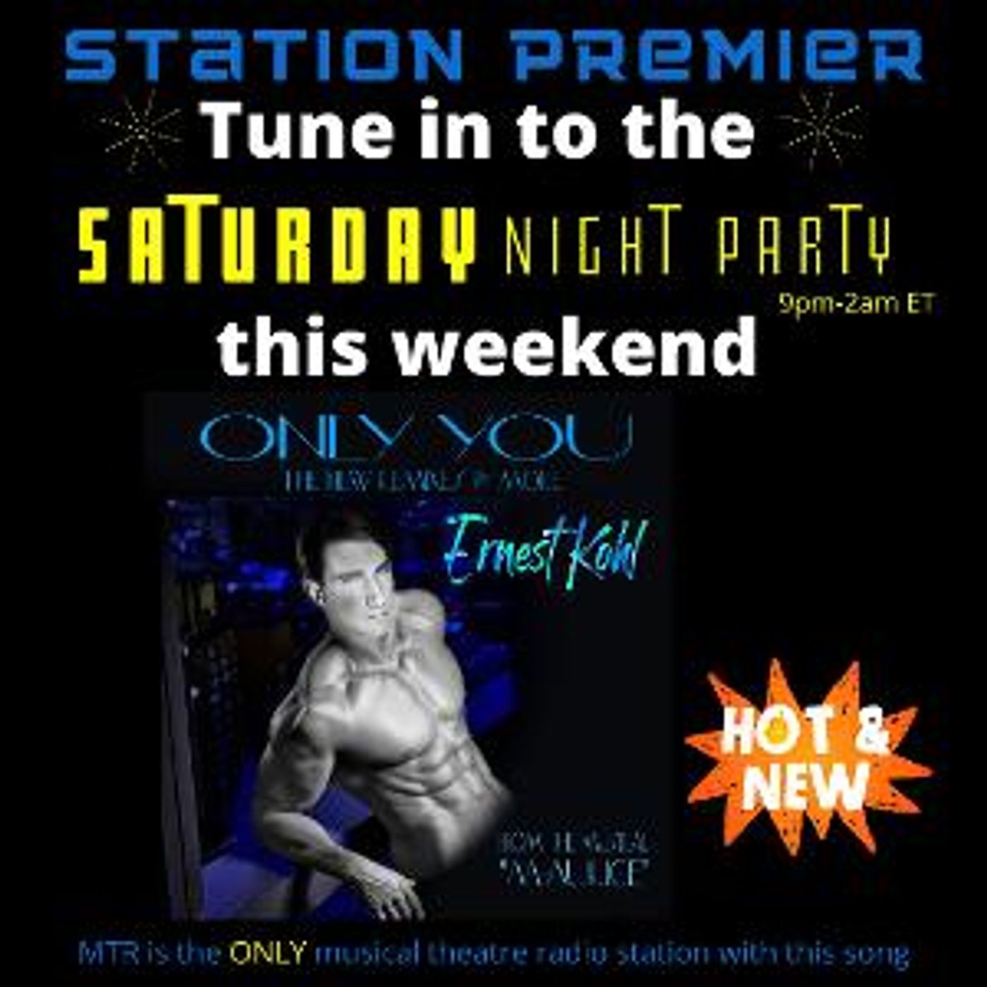 Ernest Kohl's 'Only You' Premieres on The Musical Theatre Radio Station  Image