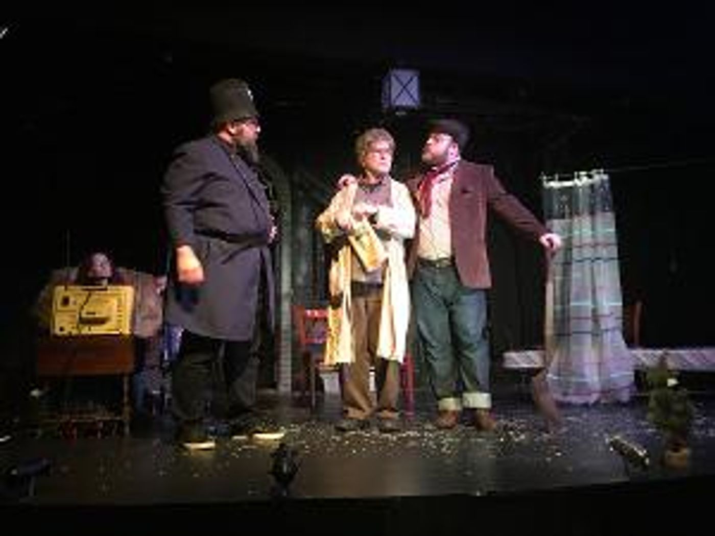 HELP A HANDICAPPED GOD TROT ACROSS THE UNIVERSE At 13th Street Repertory Theatre  Image