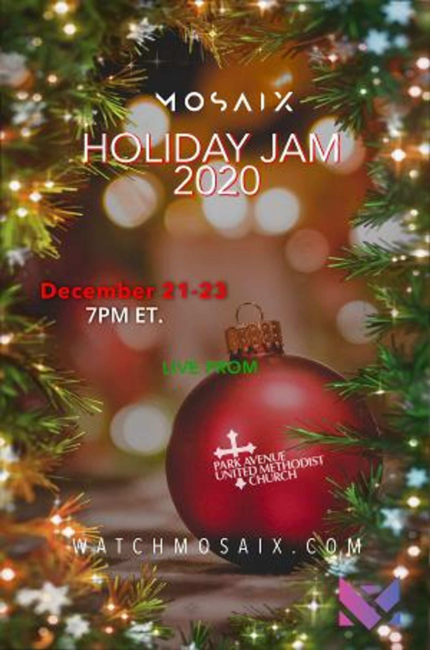 Mosaix Announces Its Launch And  Holiday Jam 2020  Image