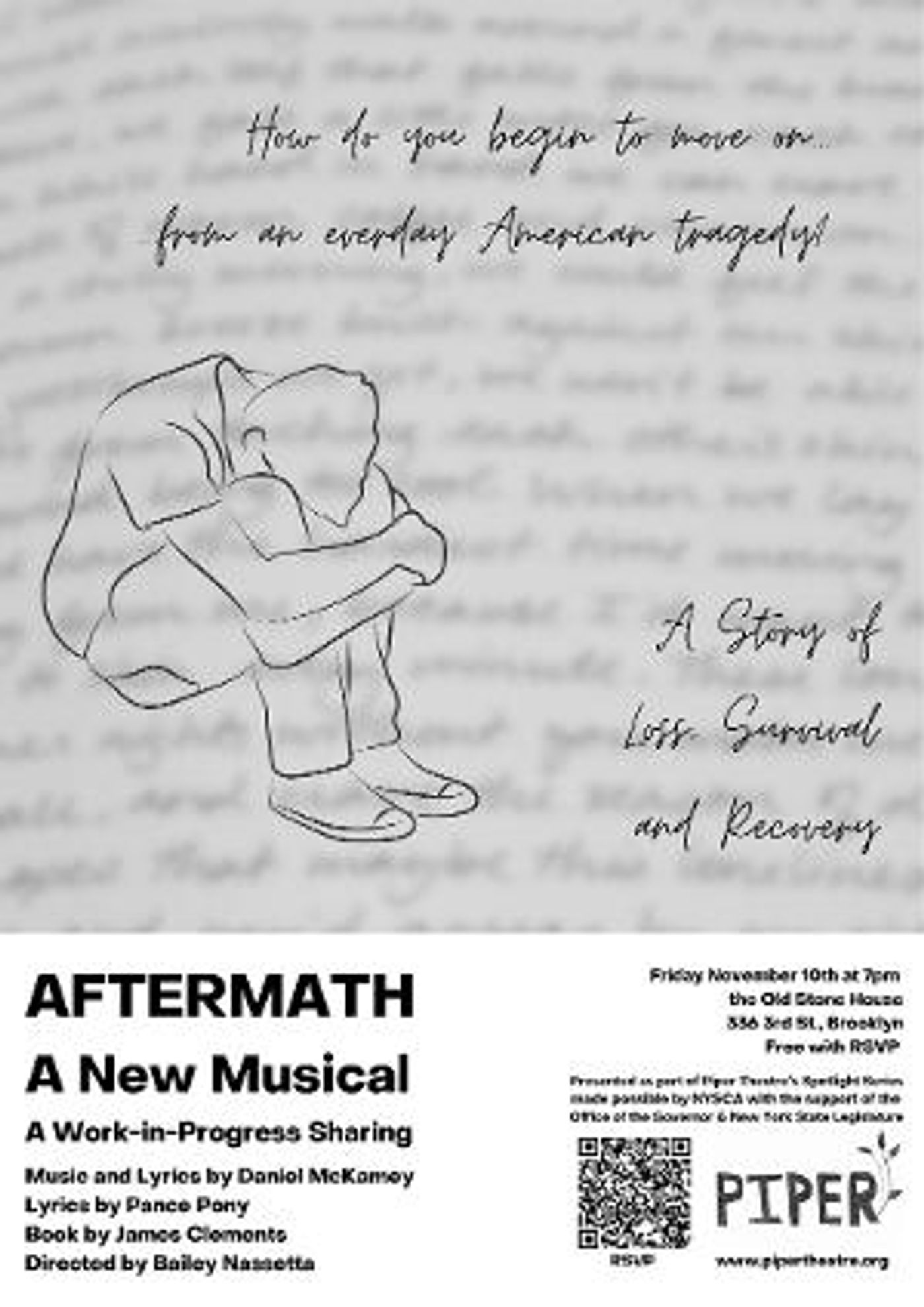 New Musical AFTERMATH Will Receive Staged Reading With Piper Theatre Next Month  Image