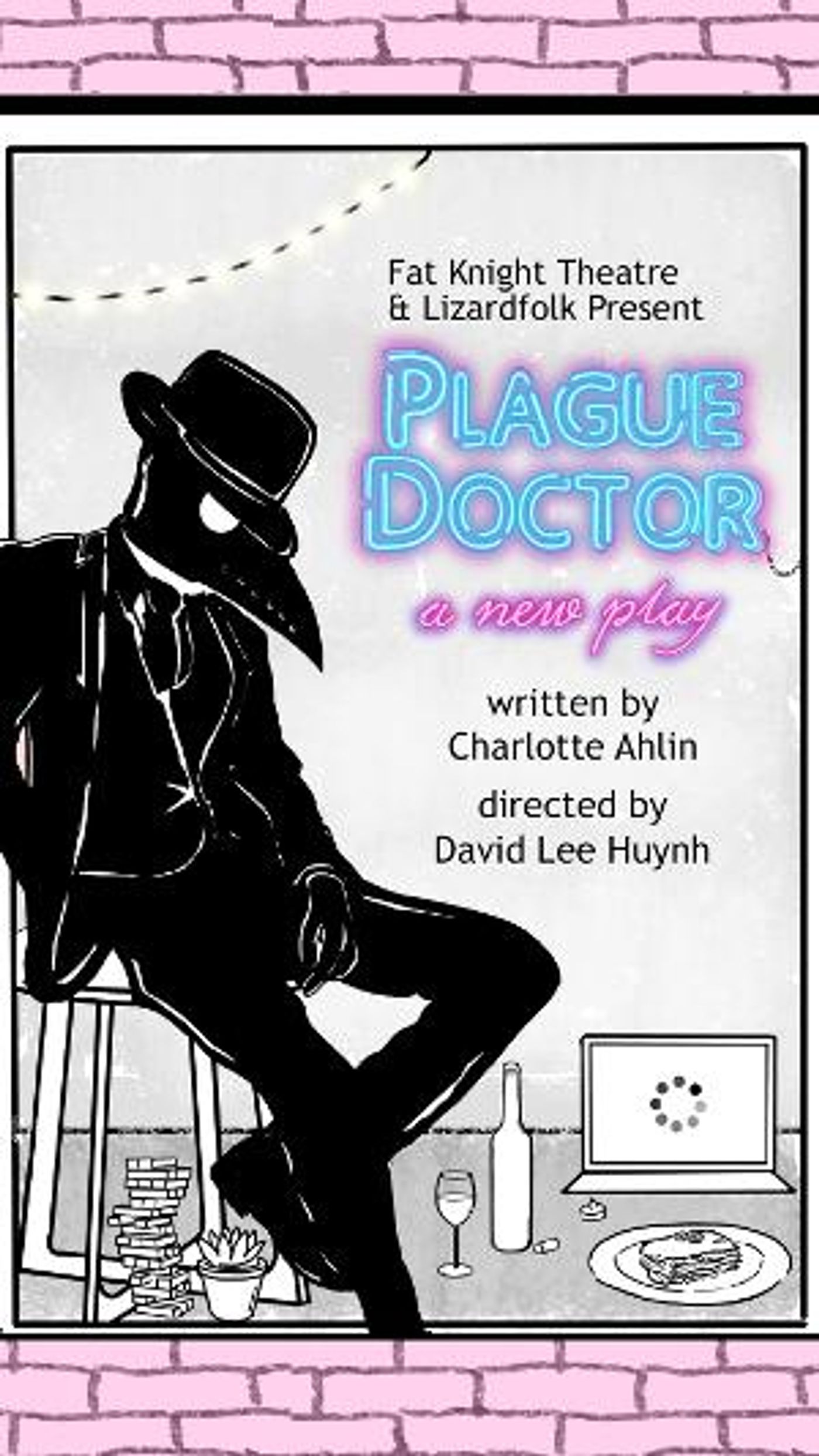 The SoHo Playhouse Presents PLAGUE DOCTOR By Charlotte Ahlin  Image