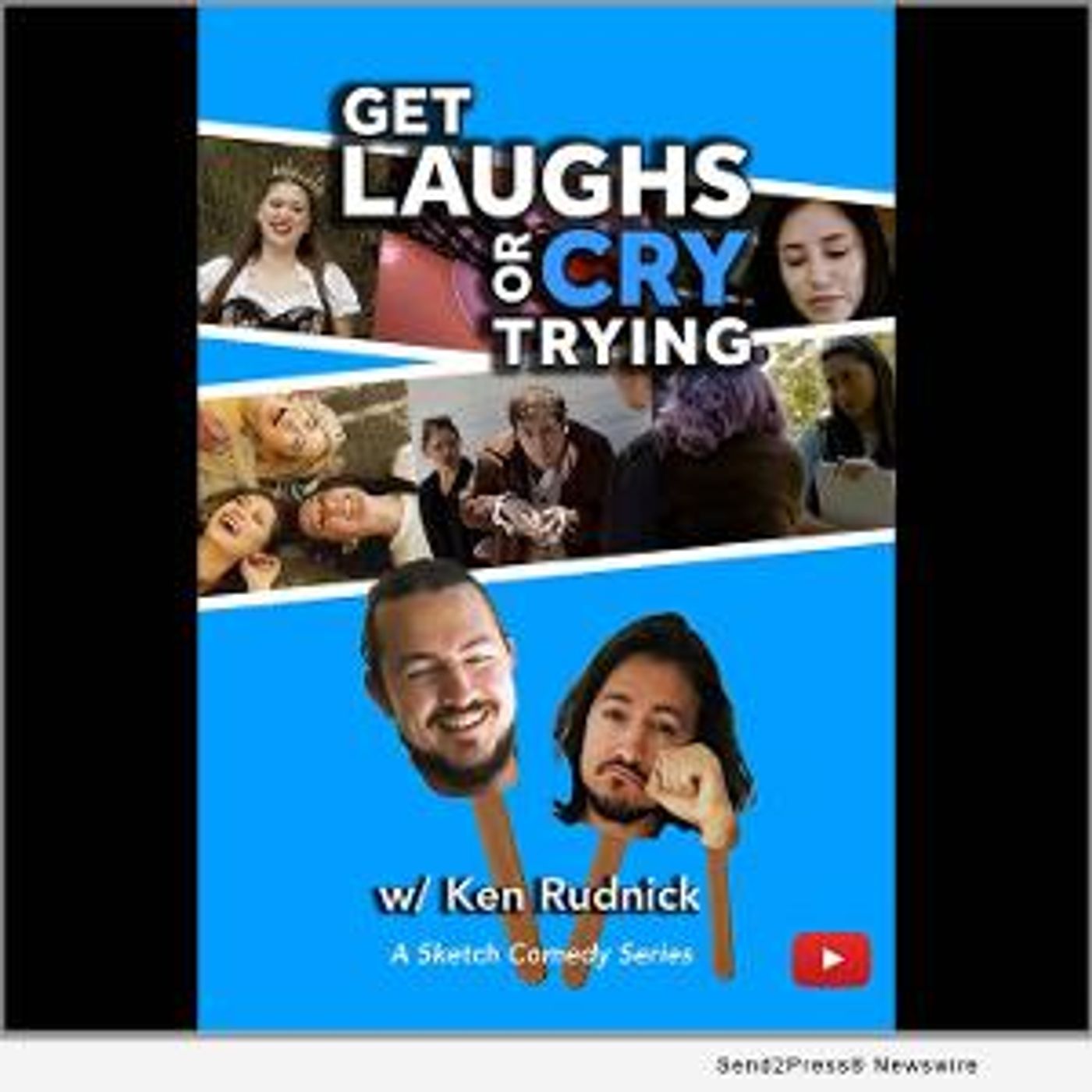 Comedy Series GET LAUGHS OR CRY TRYING Announced as Official Selection of The 4th Annual Battle of the Sketches  Image