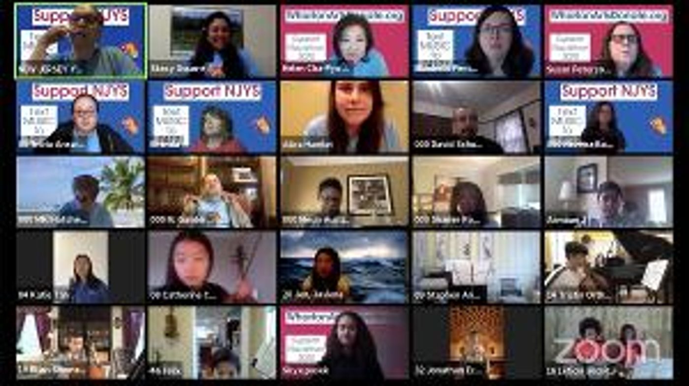 New Jersey Youth Symphony Hosts Its First Ever Virtual Playathon  Image