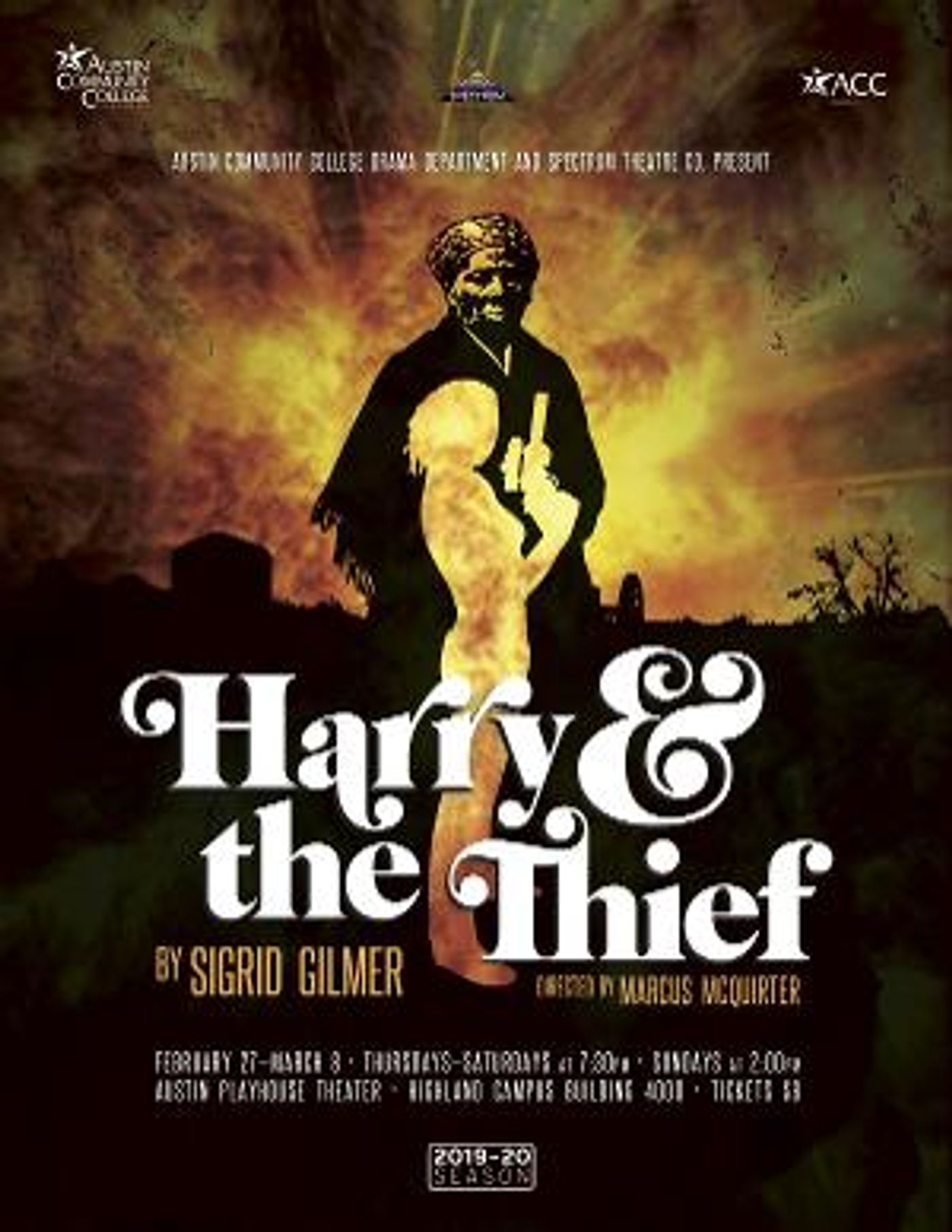 HARRY AND THE THIEF By Sigrid Glimer is Coming to ACC Highland Campus/Spectrum Theatre Company  Image