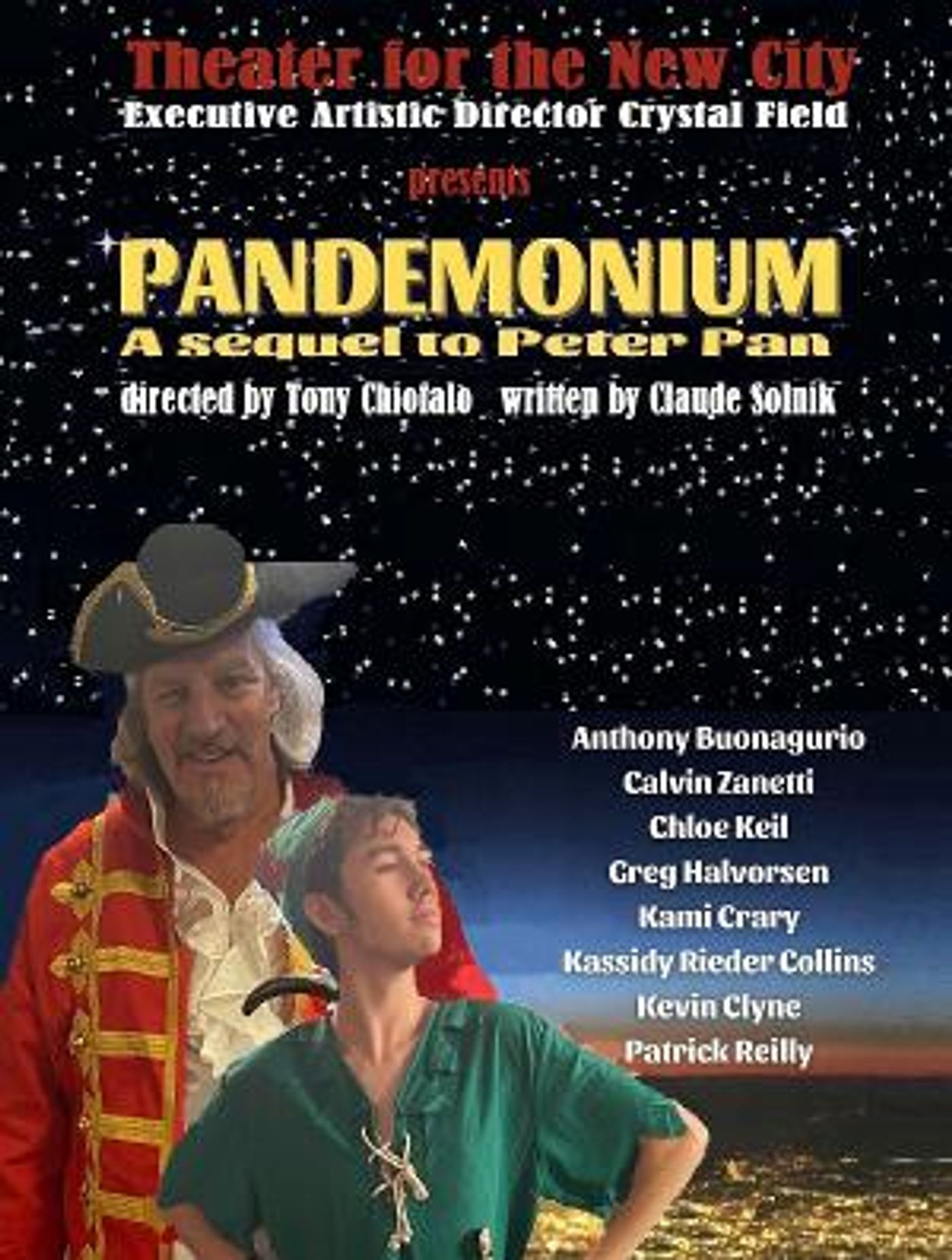 Peter Pan Sequel PANDEMONIUM is Coming to Theater For The New City This Month  Image