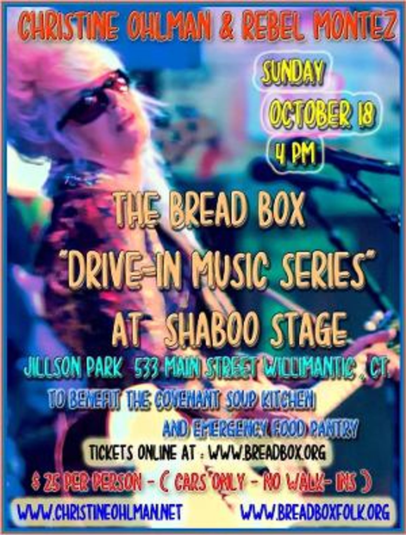 ​​​​​​​New England Music Hall Of Fame Inducts Four At Shaboo Stage In Willimantic For Drive-In Benefit Concert  Image