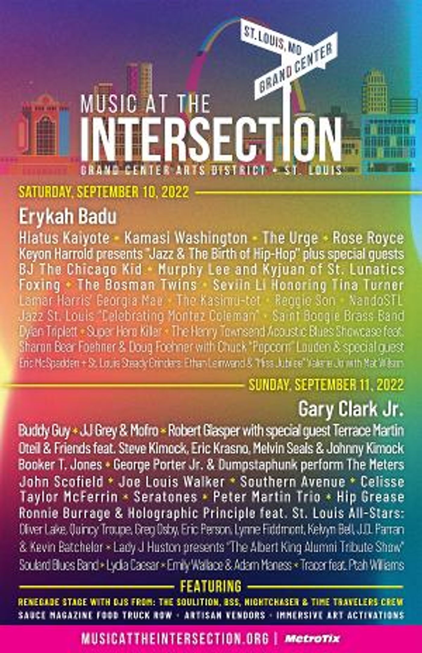 Erykah Badu And Gary Clark Jr. to Headline Music At The Intersection Festival In St. Louis  Image