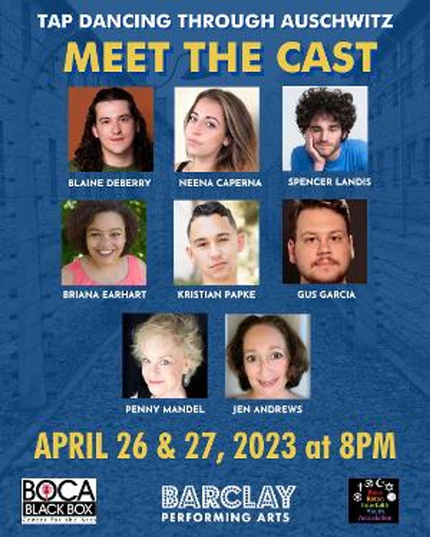 TAP DANCING THROUGH AUSCHWITZ to Return to the Boca Black Box Theater in April  Image