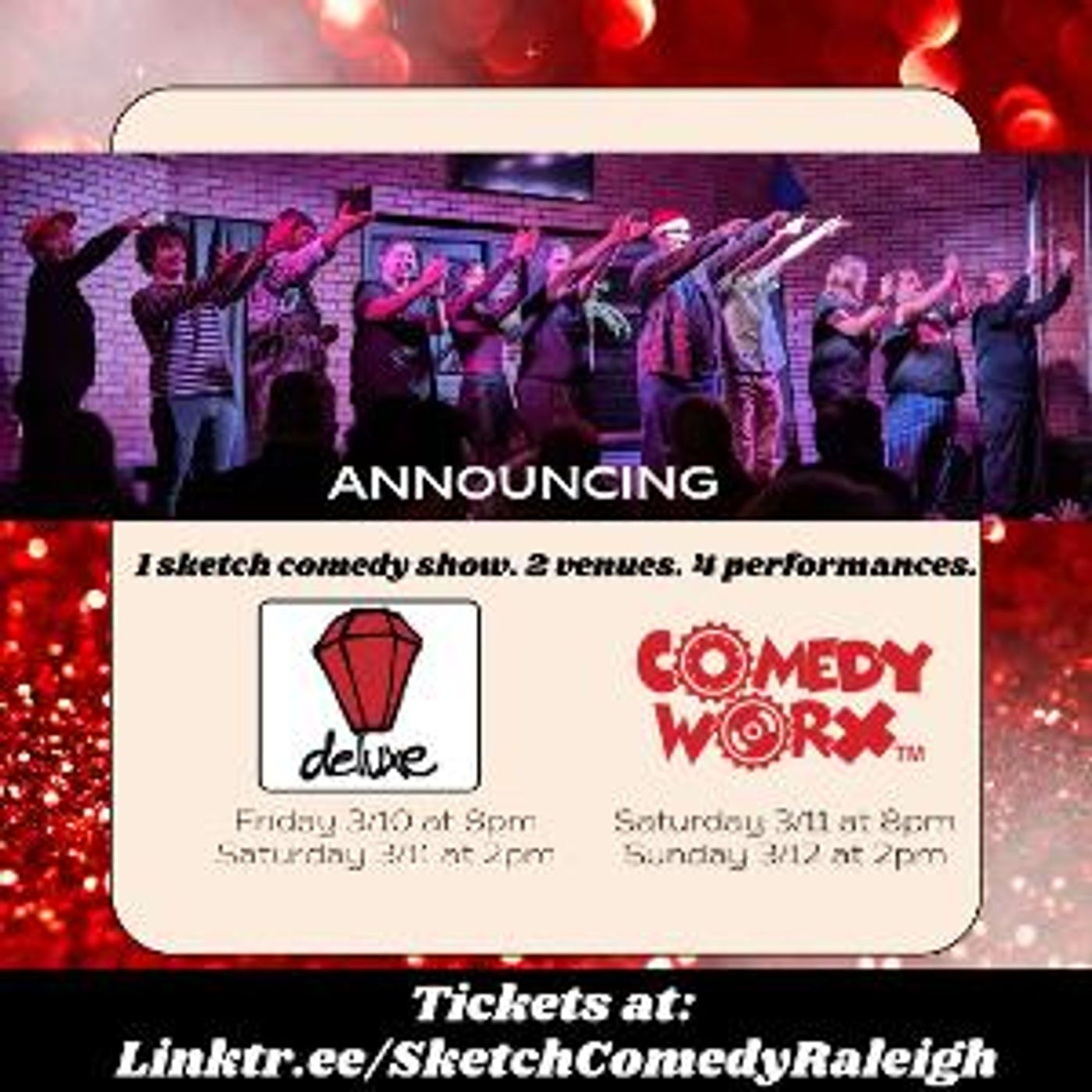 ComedyWorx and The Uproar Present OAK CITY TONIGHT / THE UPROAR This Month  Image