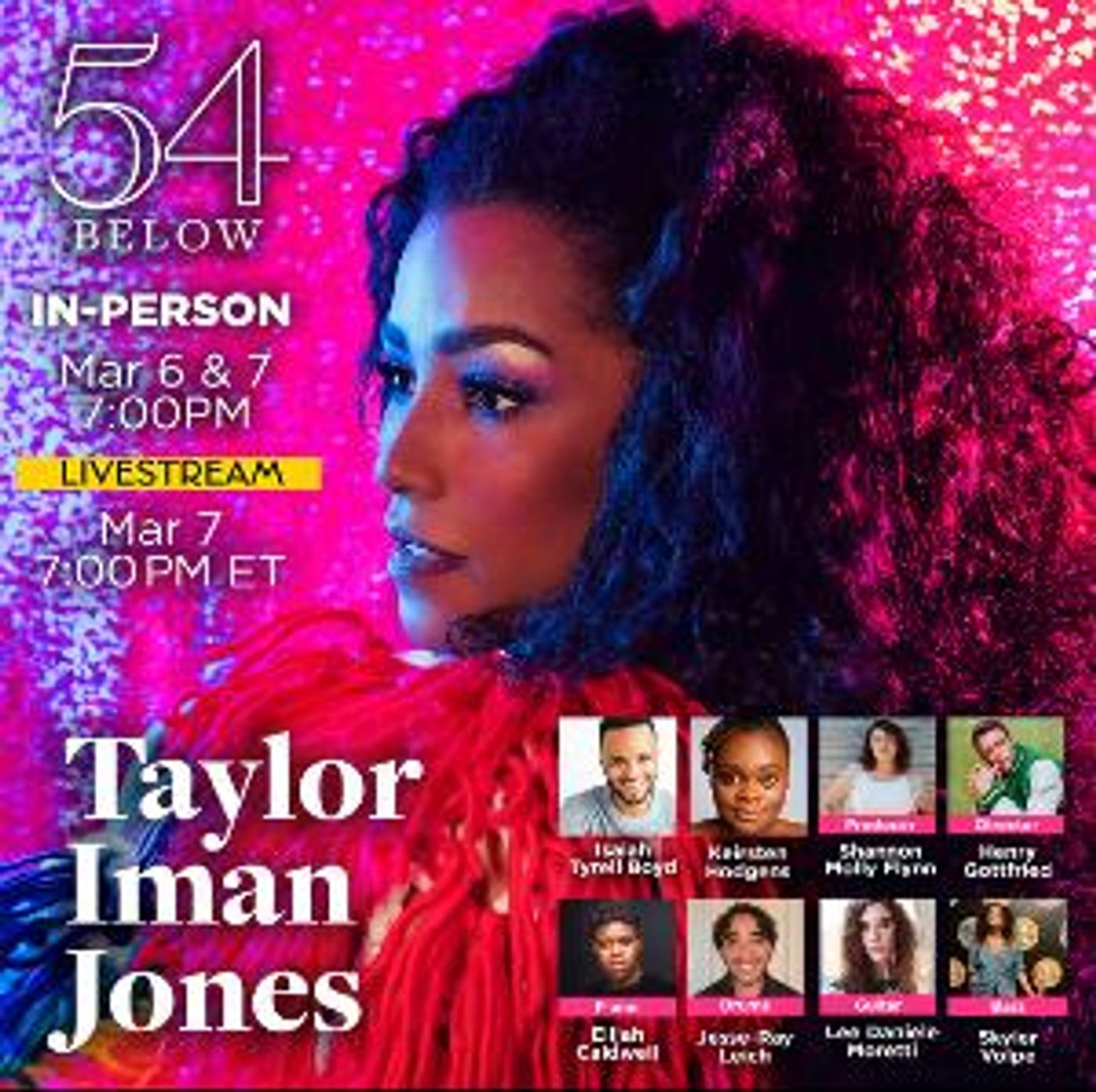 Taylor Iman Jones to Make Her Solo Debut At 54 Below This Week  Image