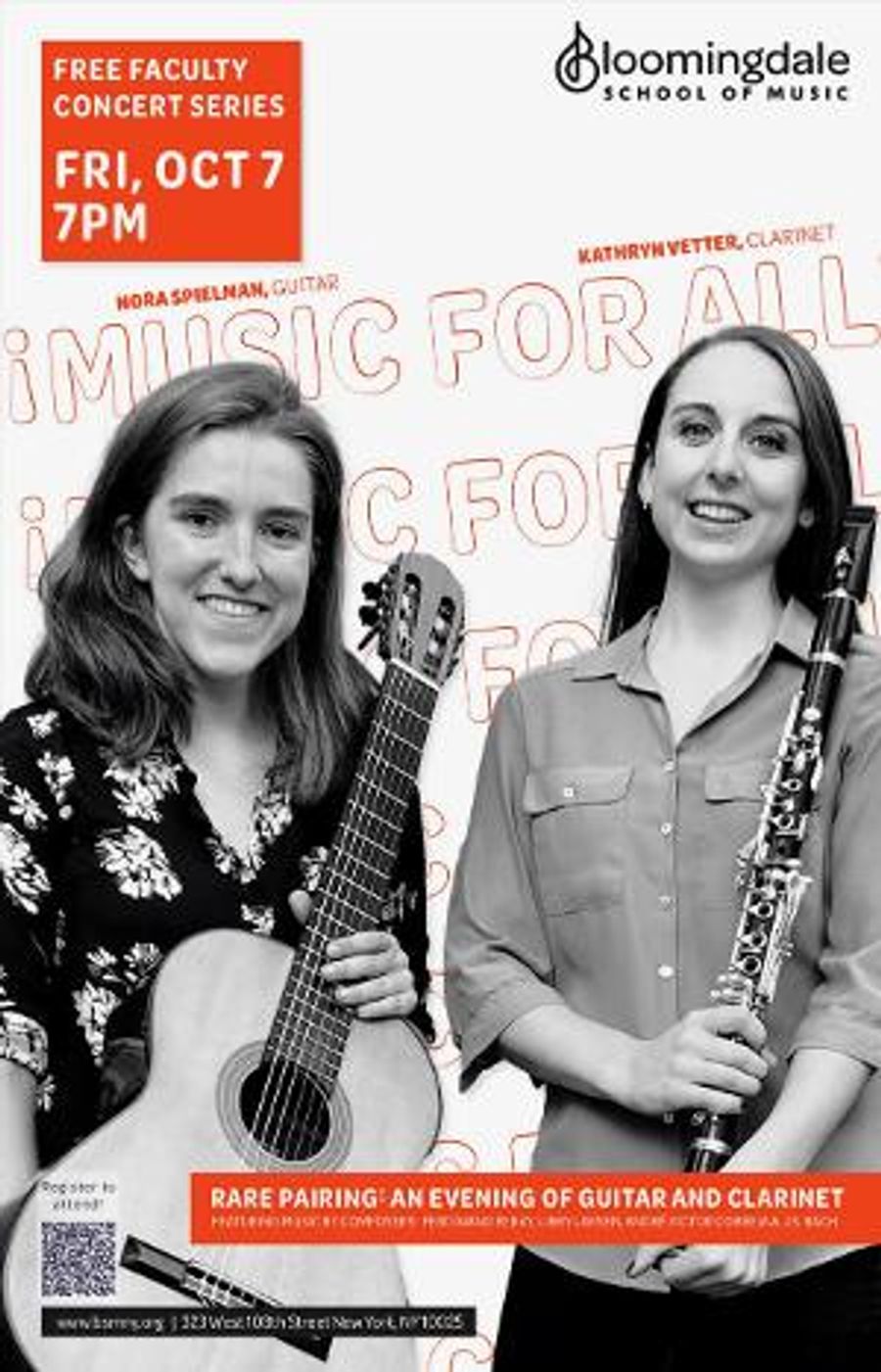 Bloomingdale School Of Music 2022/23 Faculty Concert Series to Begin in October Image