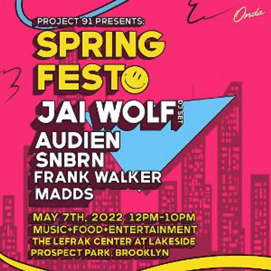 Project 91 Announces SPRING FEST In Prospect Park, May 7 Image