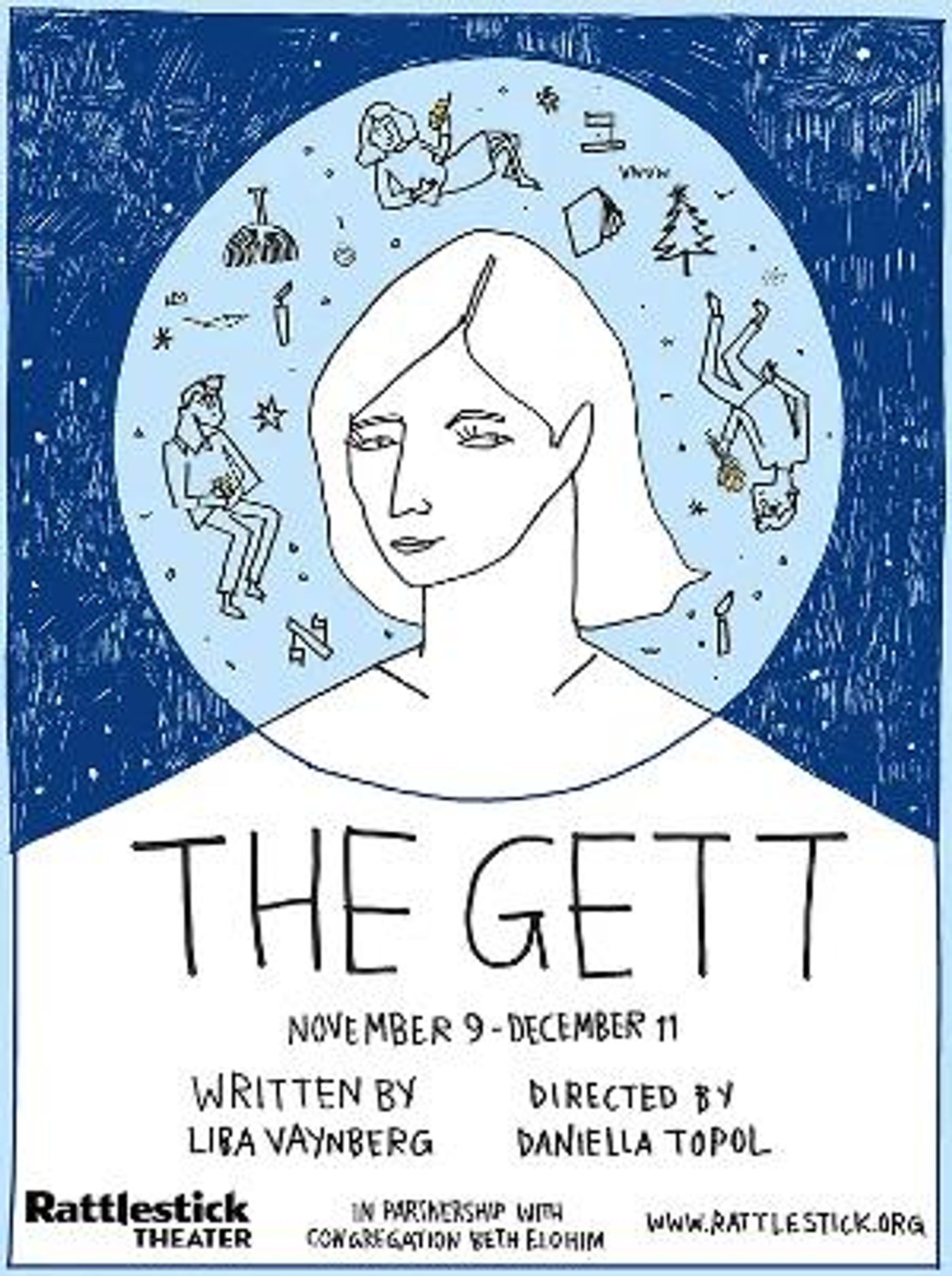 Rattlestick Theater Presents The World Premiere Of THE GETT By Playwright Liba Vaynberg, Directed By Daniella Topol  Image