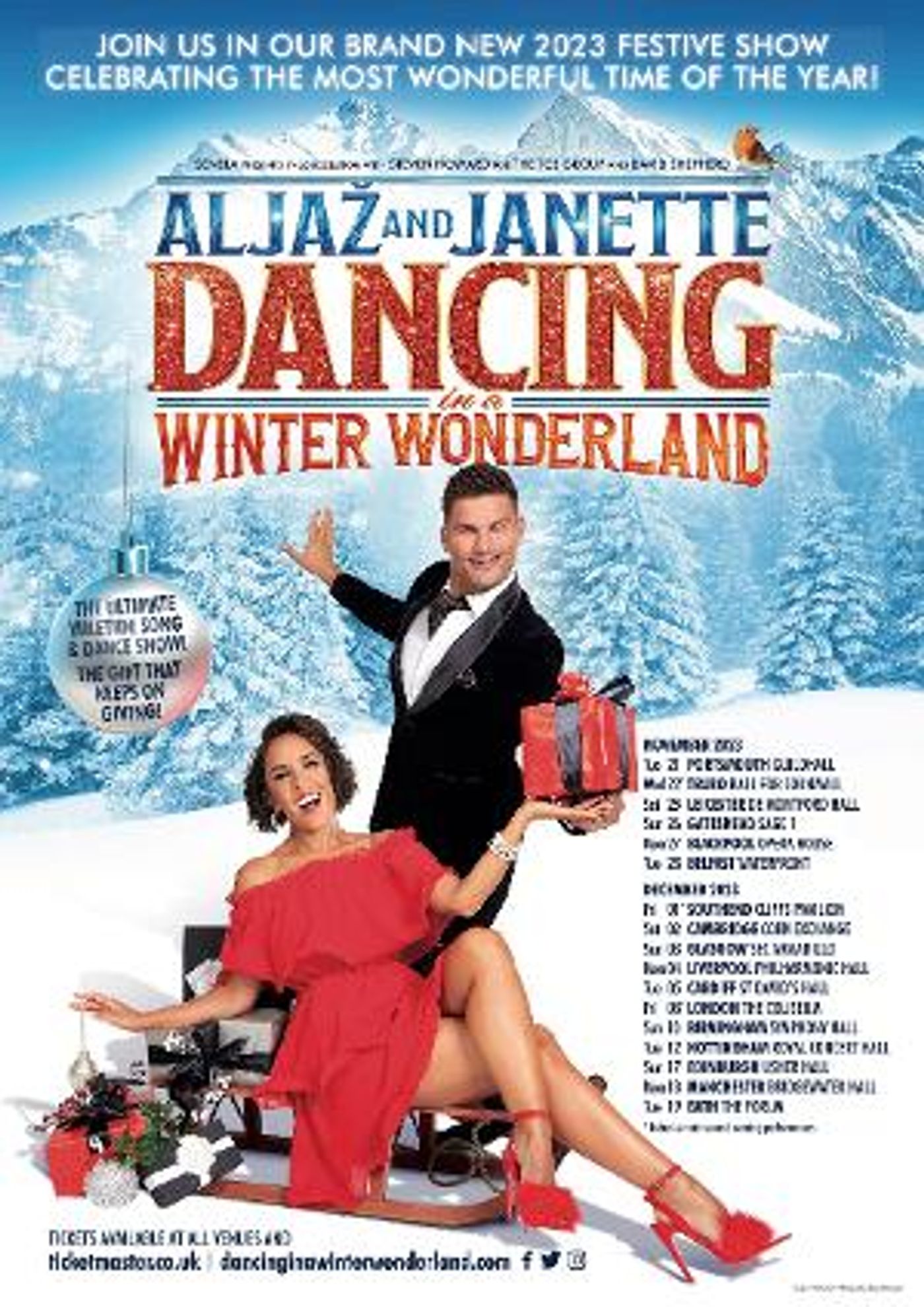 STRICTLY's Aljaz and Janette Return With New Show DANCING IN A WINTER WONDERLAND  Image