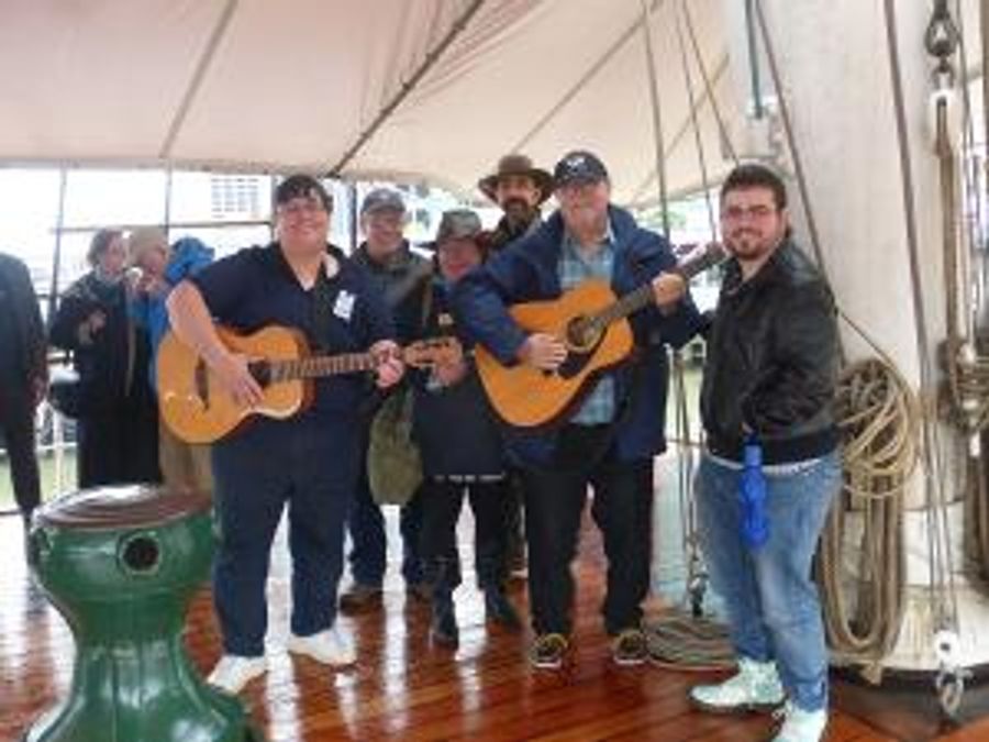 South Street Seaport Museum Sea Chanteys And Maritime Music Live Sing-Along Now In Hybrid Version Image