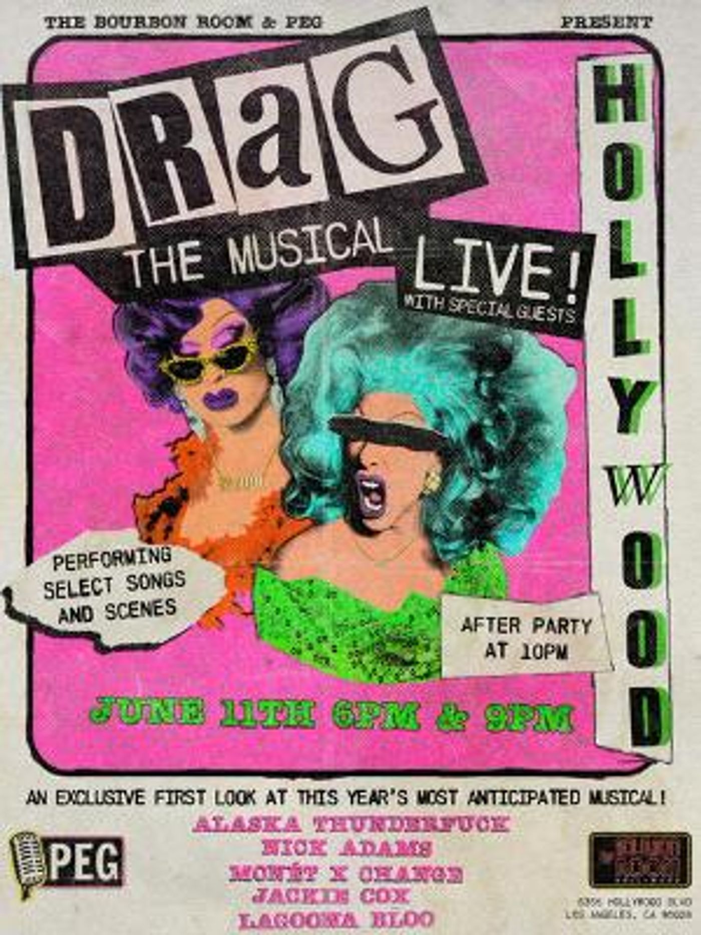 Alaska Thunderfuck's DRAG: THE MUSICAL Announced Live At Bourbon Room Hollywood  Image