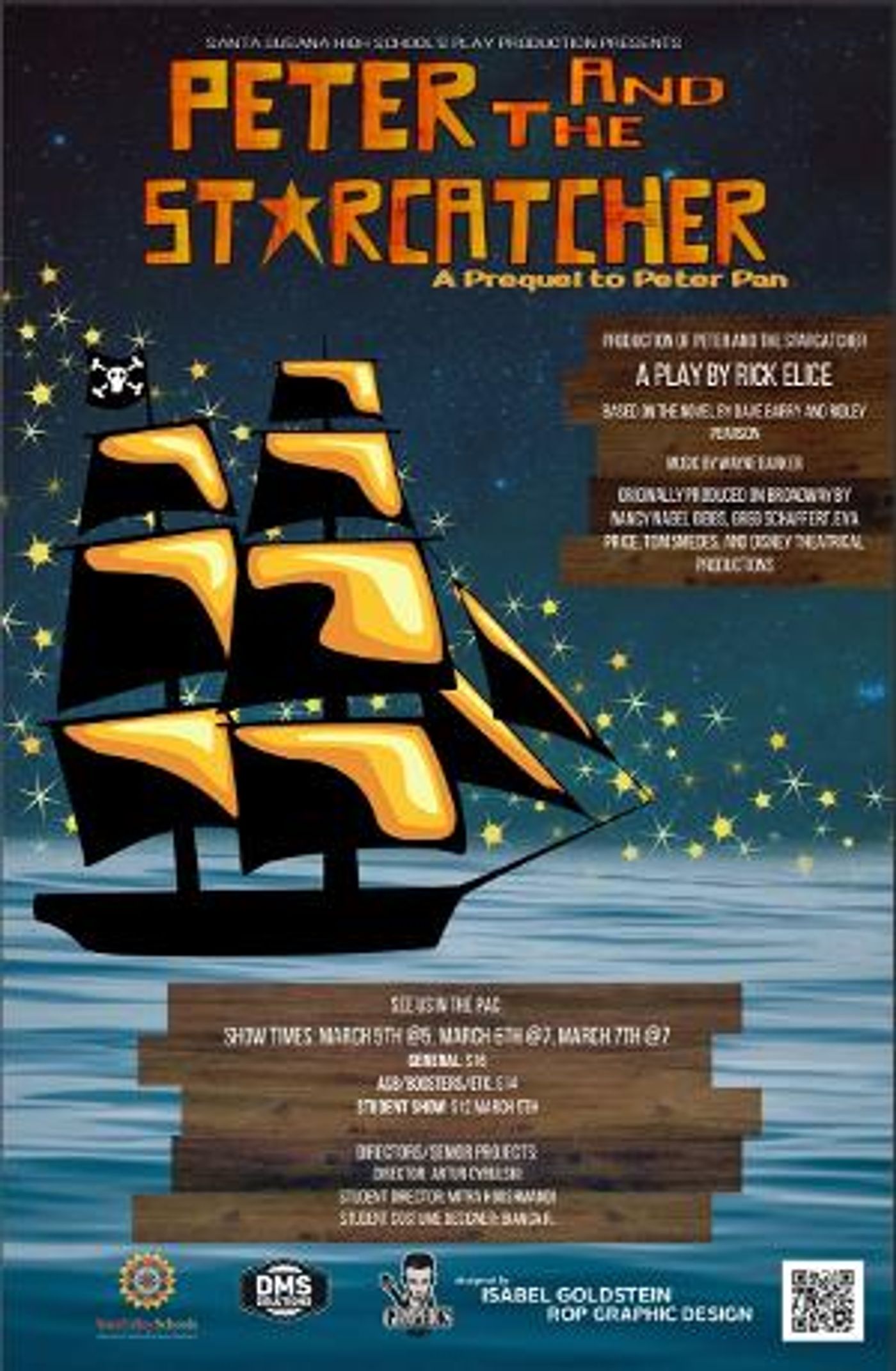 Award-Winning Theatre Department Presents PETER AND THE STARCATCHER  Image