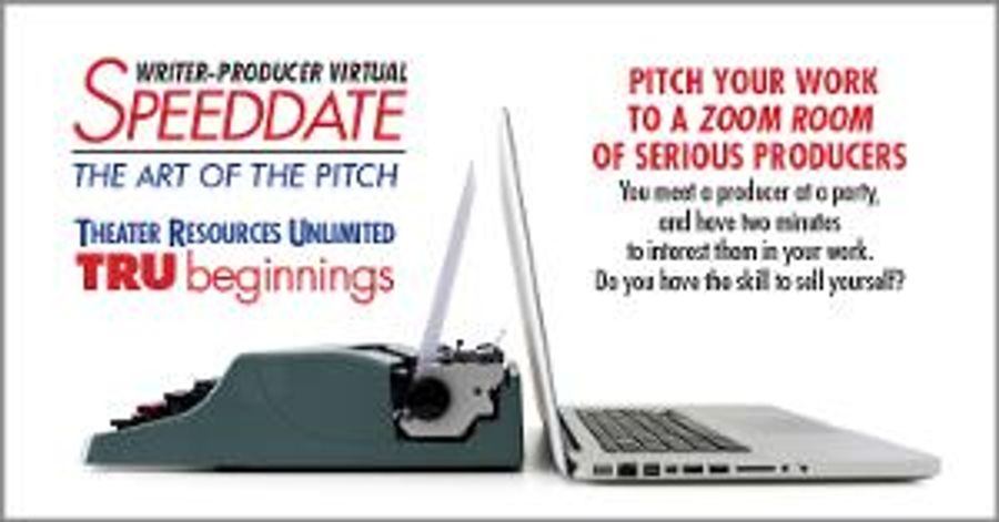 Theater Resources Unlimited Announces Writer-Producer Virtual Speed Date Image