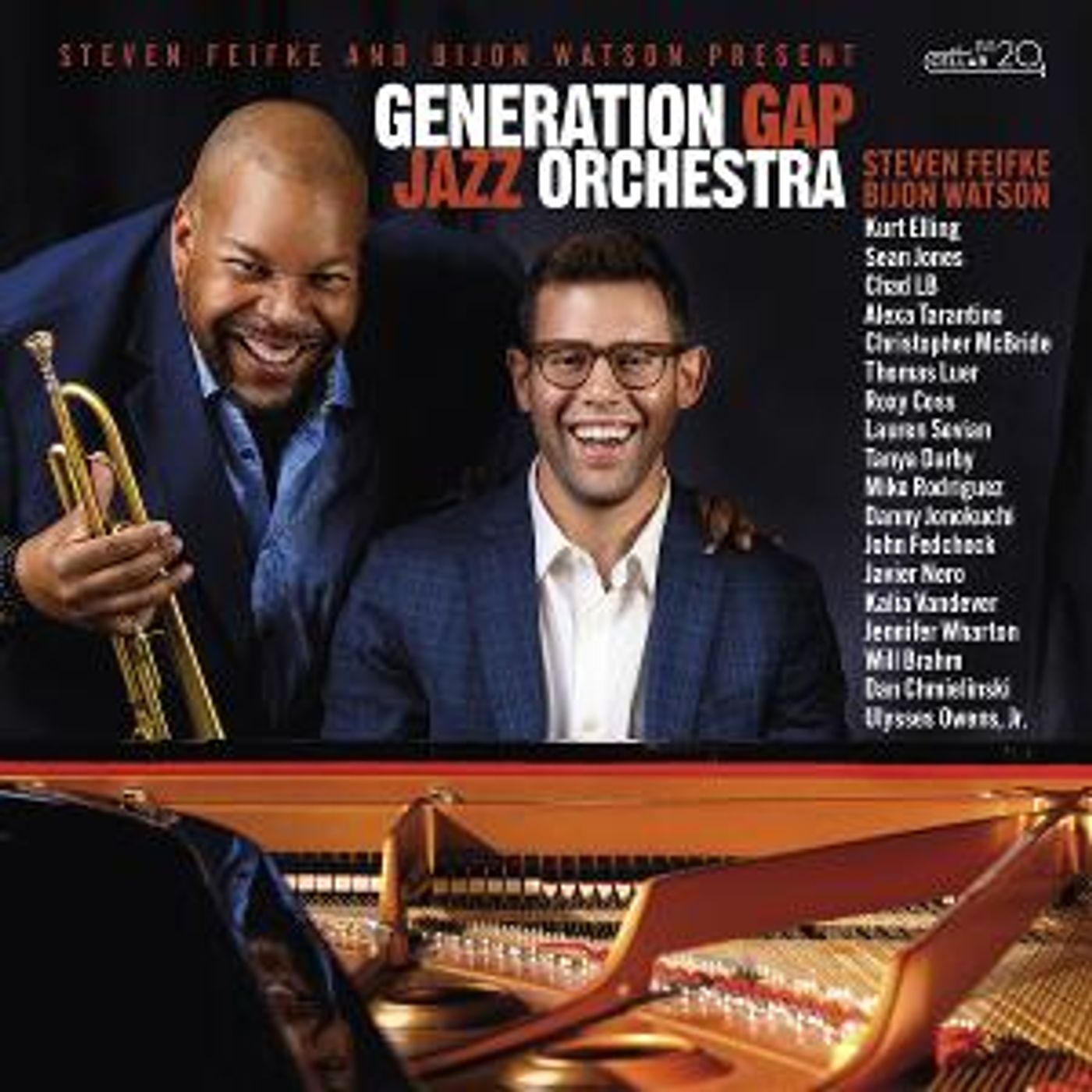 Pianist Steven Feifke And Trumpeter Bijon Watson's GENERATION GAP JAZZ ORCHESTRA Now Available  Image