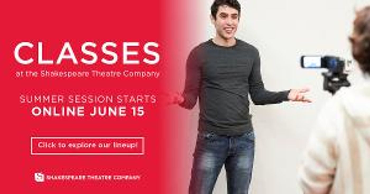 Shakespeare Theatre Company Extends Its Popular Series Of Online Classes For Adults  Image