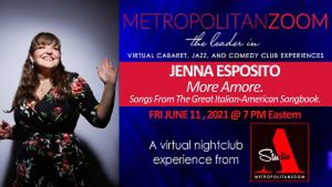 Jenna Esposito to Present MORE AMORE: SONGS FROM THE GREAT ITALIAN-AMERICAN SONGBOOK  Image