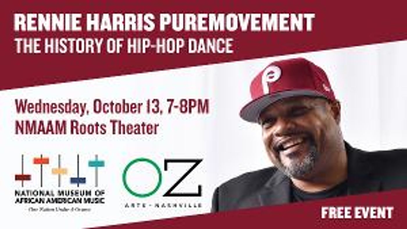 Rennie Harris to Join Fine Tuning: A Masterclass Series Presents THE HISTORY OF HIP HOP DANCE  Image