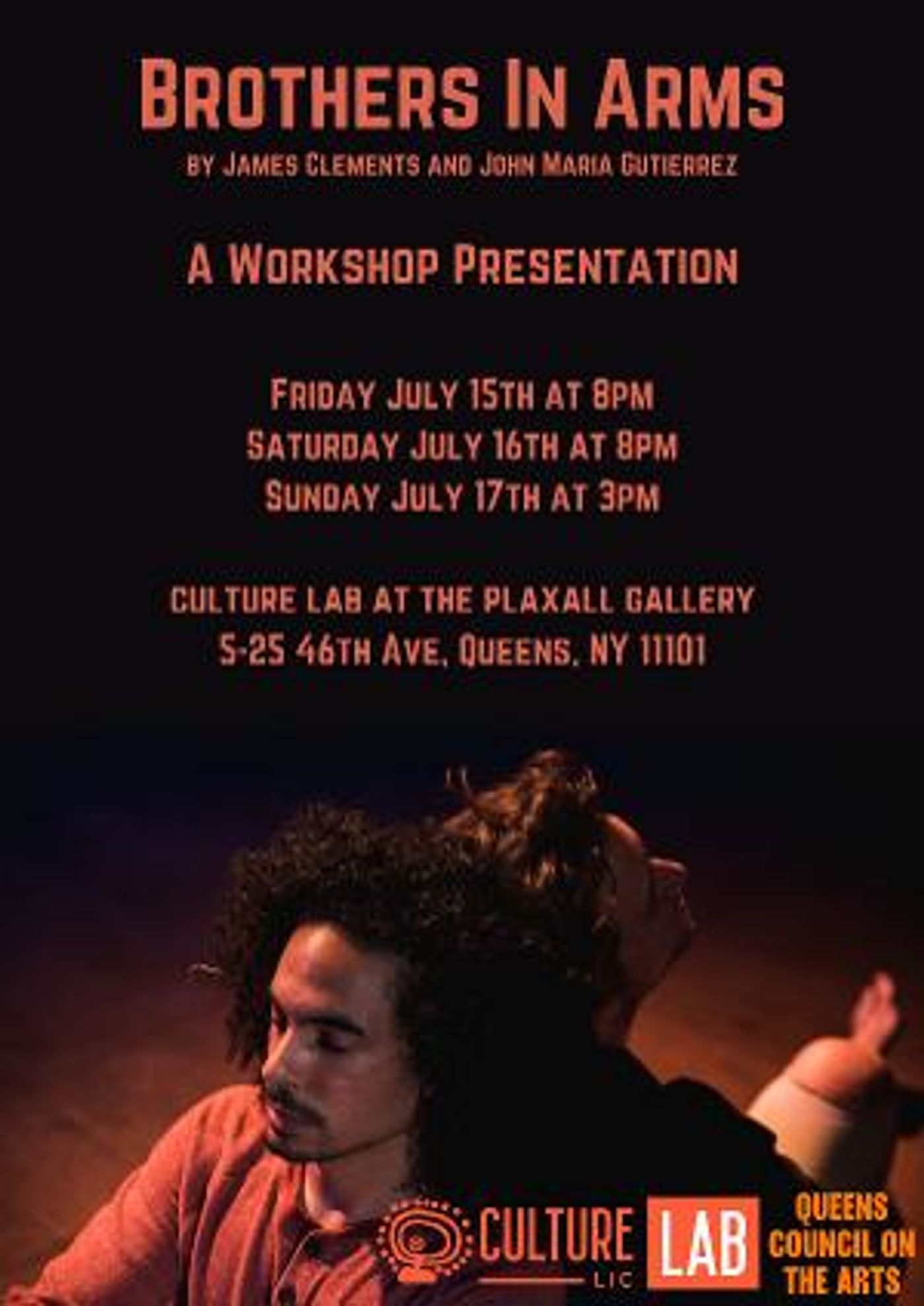 James Clements And John Maria Gutierrez Announce BROTHERS IN ARMS Work-In-Progress Share  Image