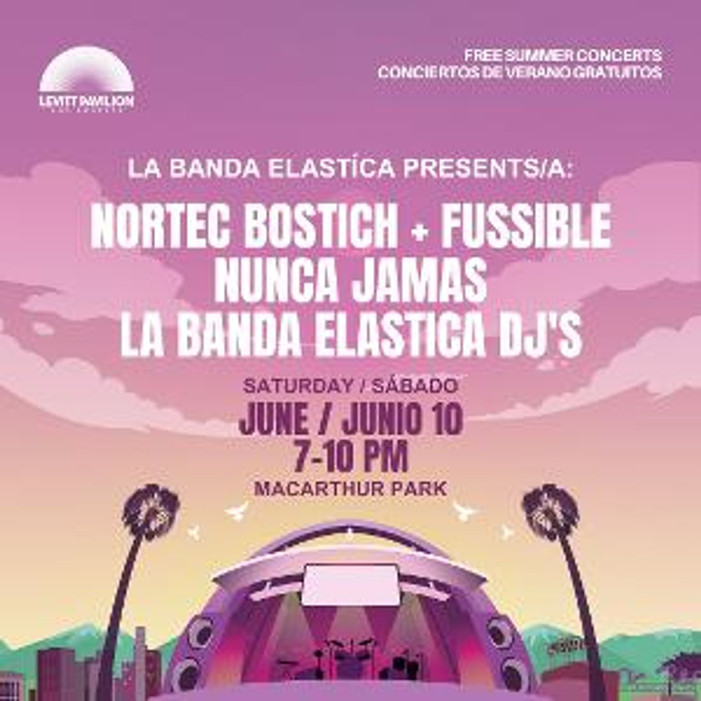 Levitt Pavilion Los Angeles Sets 16th Season of Summer Performances in MacArthur Park  Image