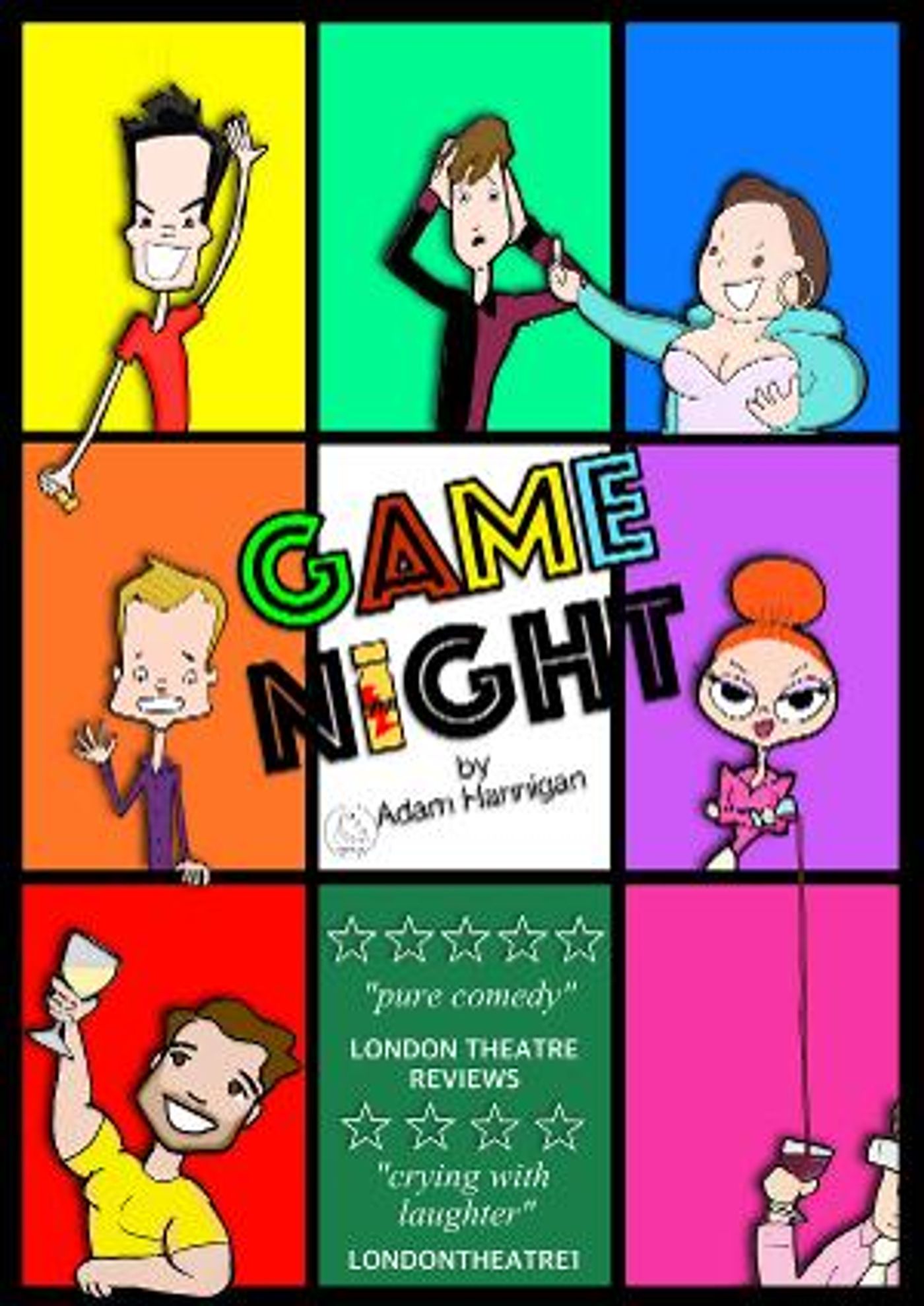 Ear to Ear Productions Ltd. Presents GAME NIGHT by Adam Hannigan  Image