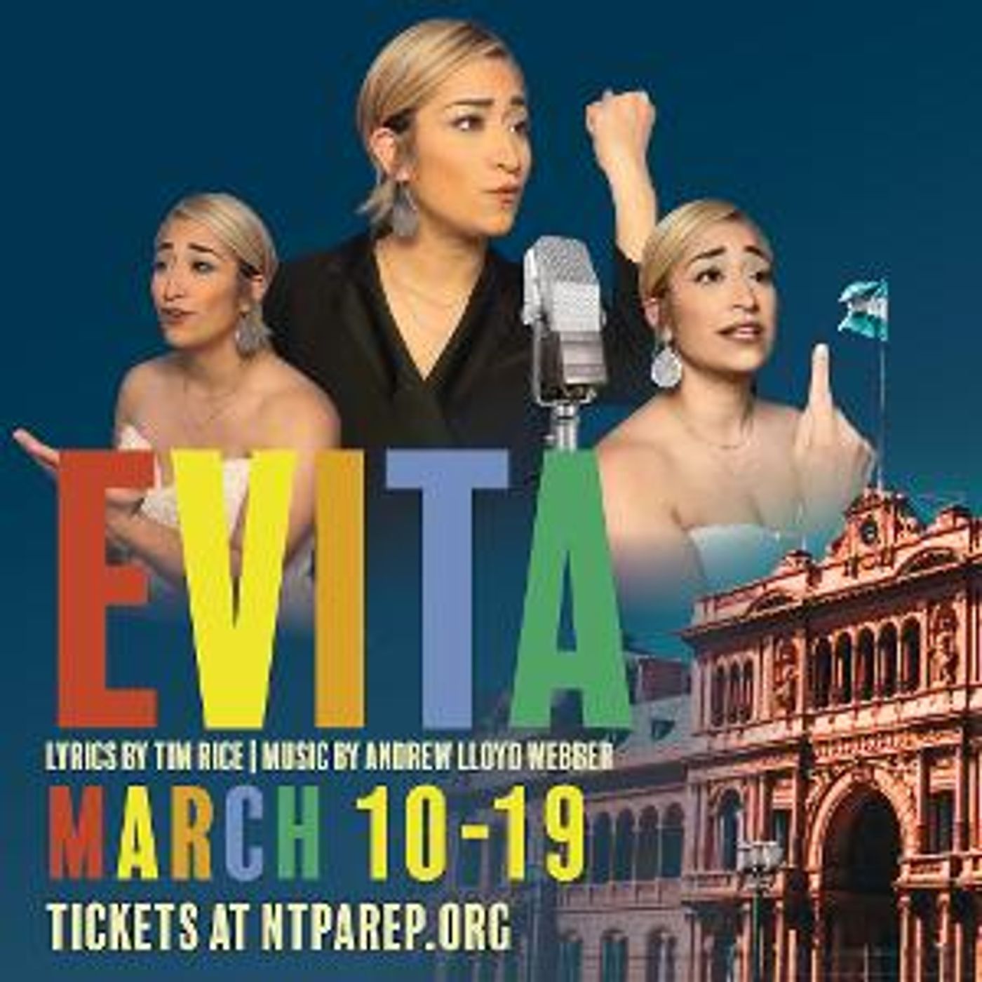 North Texas Performing Arts Repertory Theatre To Debut Tony Award-Winning Musical, EVITA  Image
