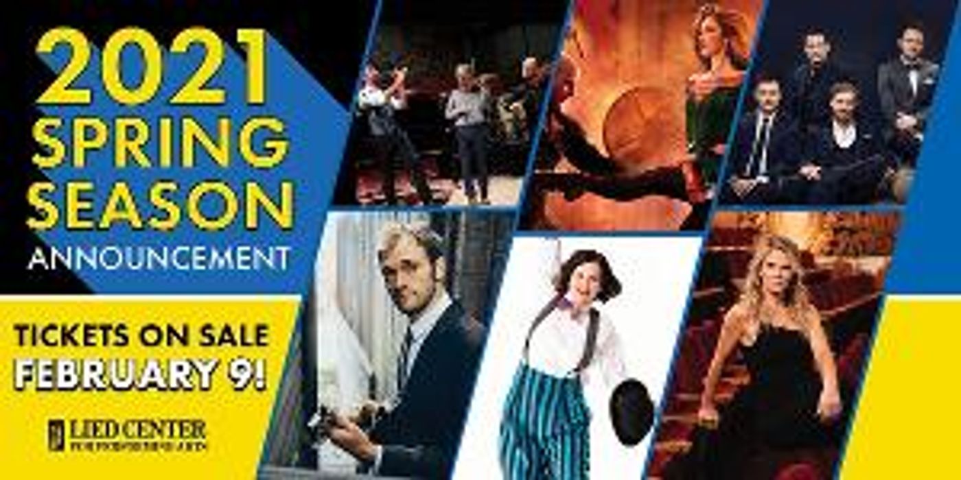 Lied Center Announces 2021 Spring Season Featuring Kelli O'Hara, Michelle Ellsworth and More  Image