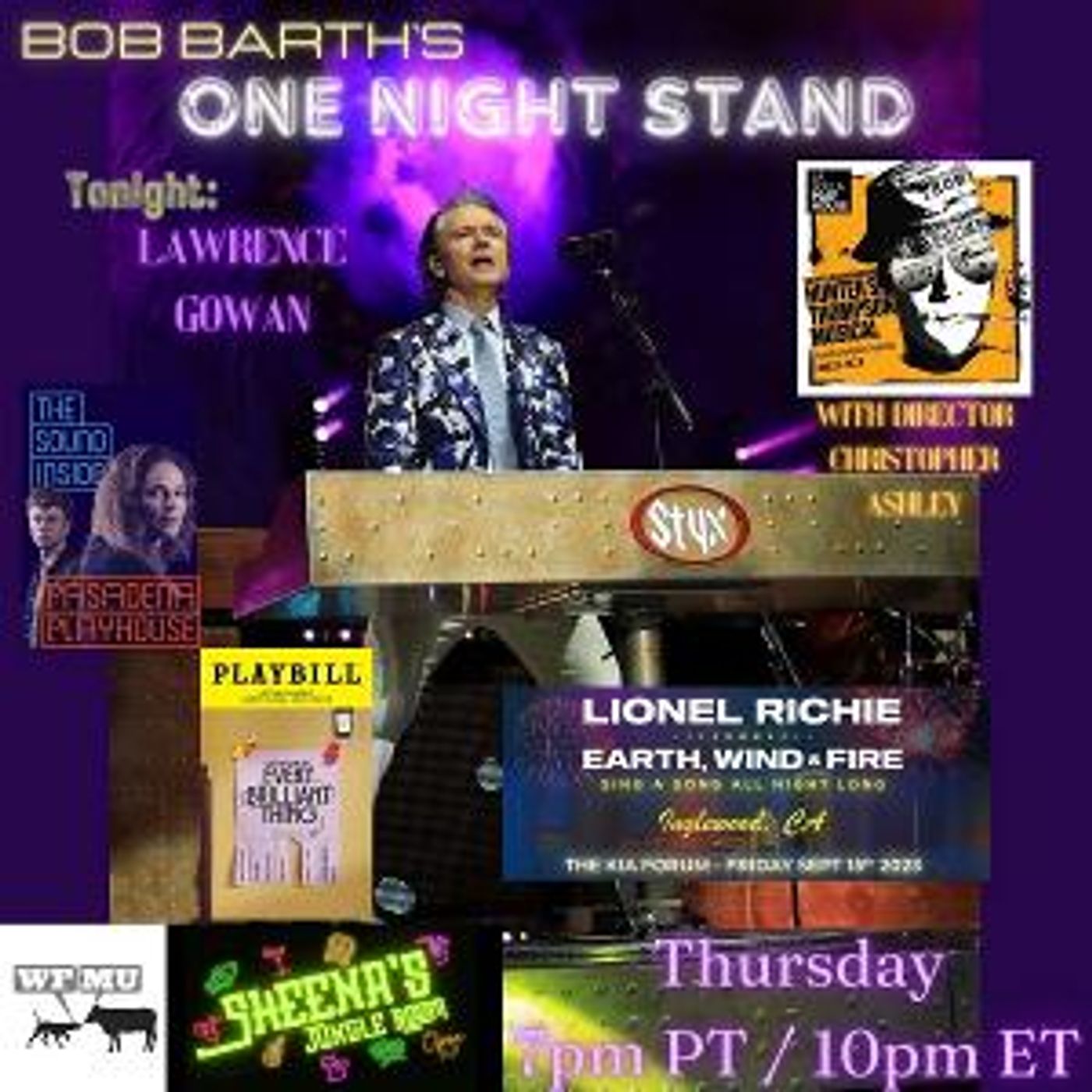 Christopher Ashley to Talk THE UNTITLED UNAUTHORIZED HUNTER S. THOMPSON MUSICAL On 'Bob Barth's One Night Stand'  Image