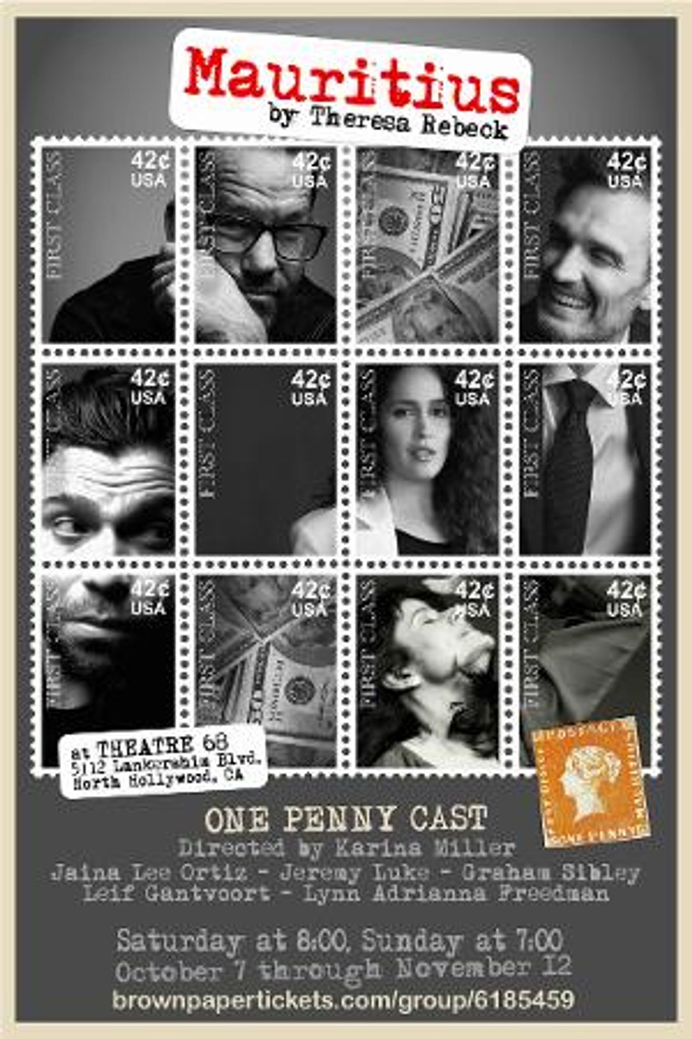 MAURITIUS By Theresa Rebeck to Play Theatre 68 Starting Tonight  Image