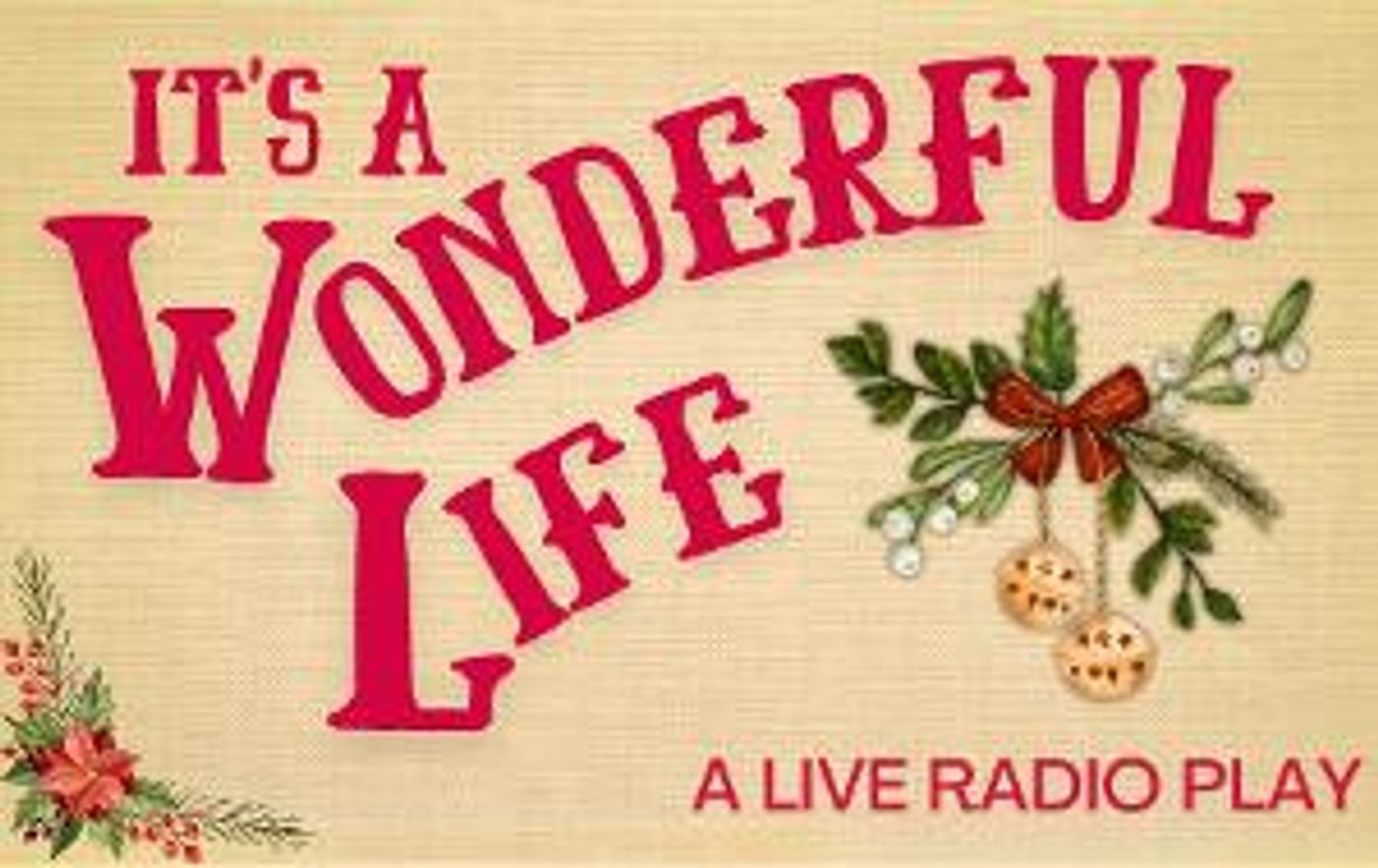 Sherman Players Will Present IT'S A WONDERFUL LIFE: A LIVE RADIO PLAY Next Month  Image