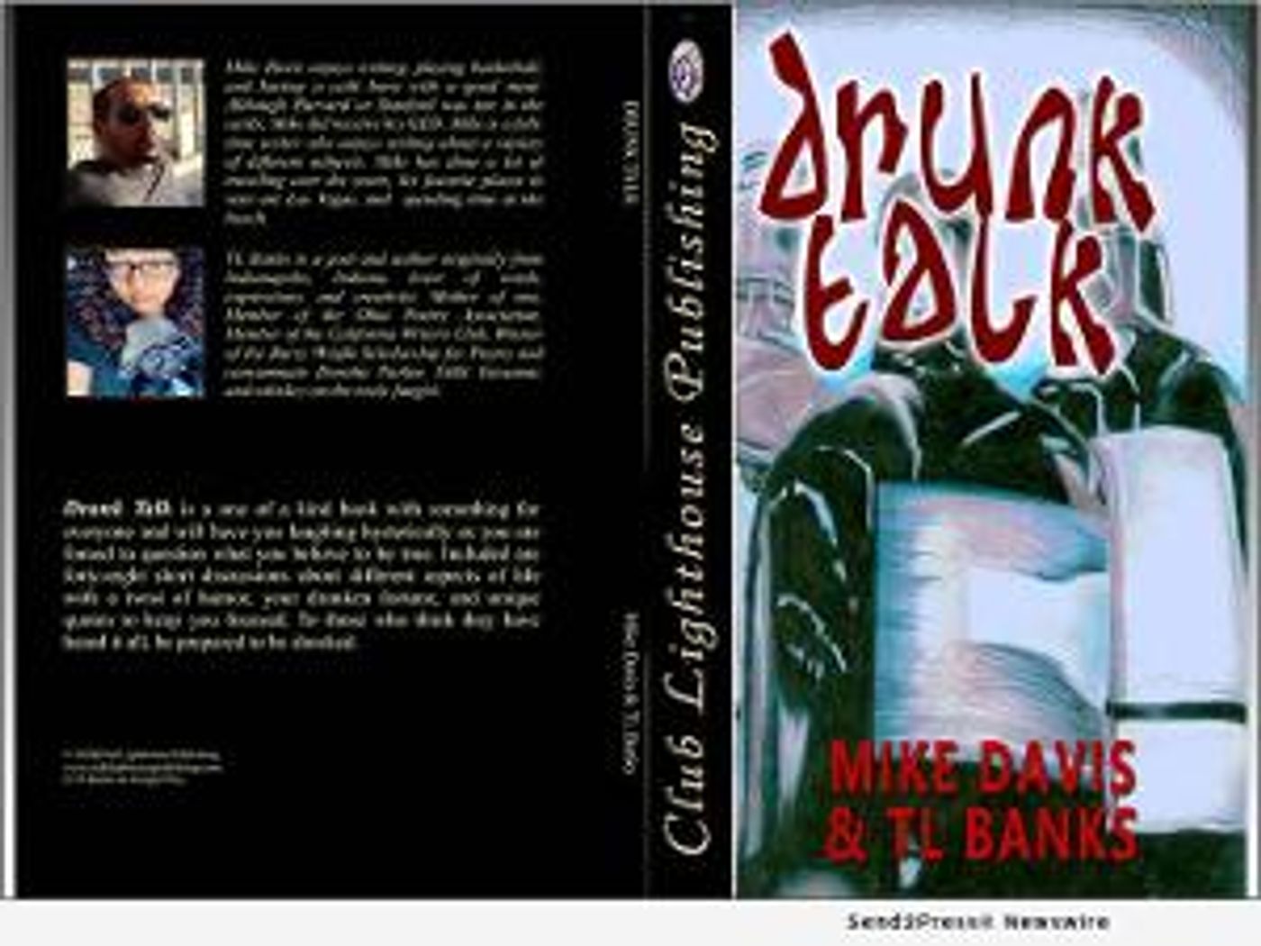 Mike Davis and TL Banks Release New Book DRUNK TALK  Image