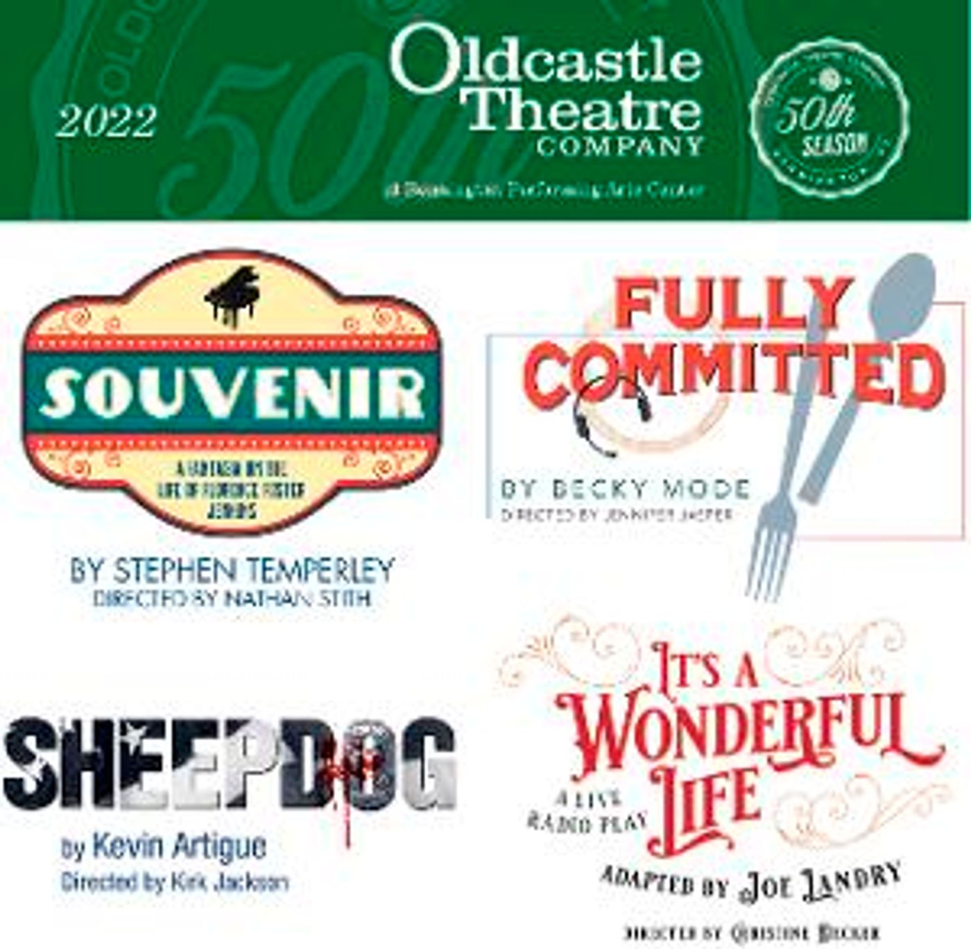 Oldcastle Theatre Company Announces its 50th Season  Image
