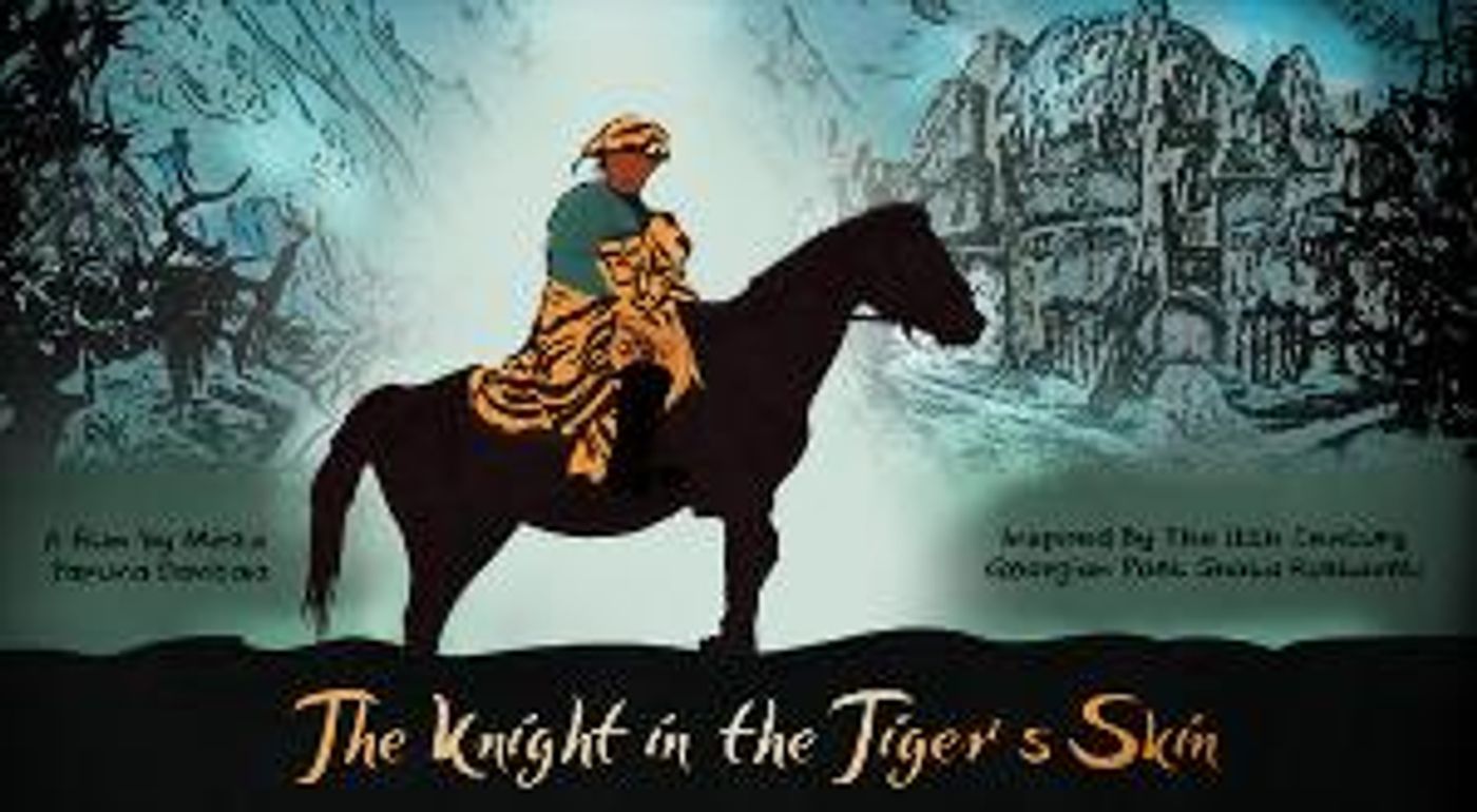 Animated Film Adaptation Of 12th Century Poem 'The Knight in the Tiger's Skin' to be Released in the Laemmle Theater  Image