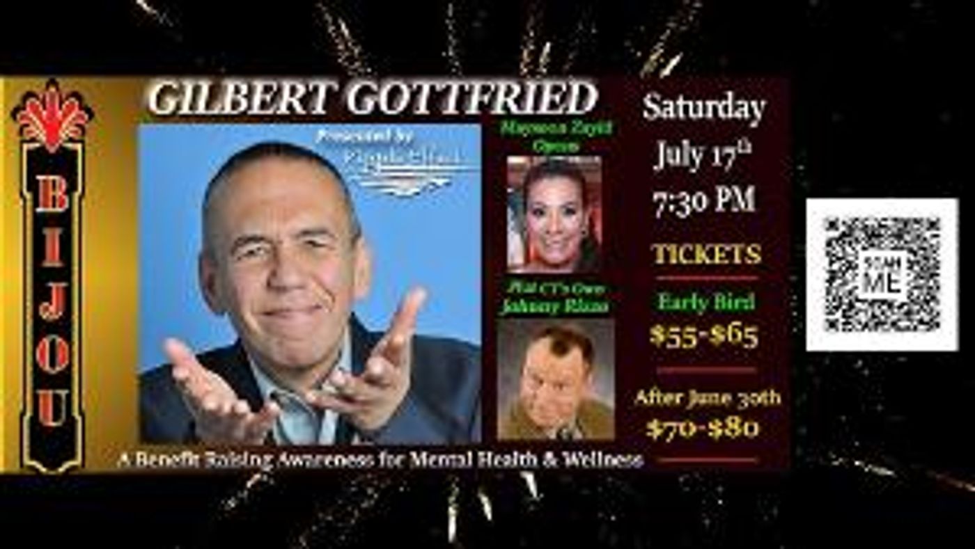 Gilbert Gottfried to Take Part in Ripple Effect Artists' Fundraiser  Image