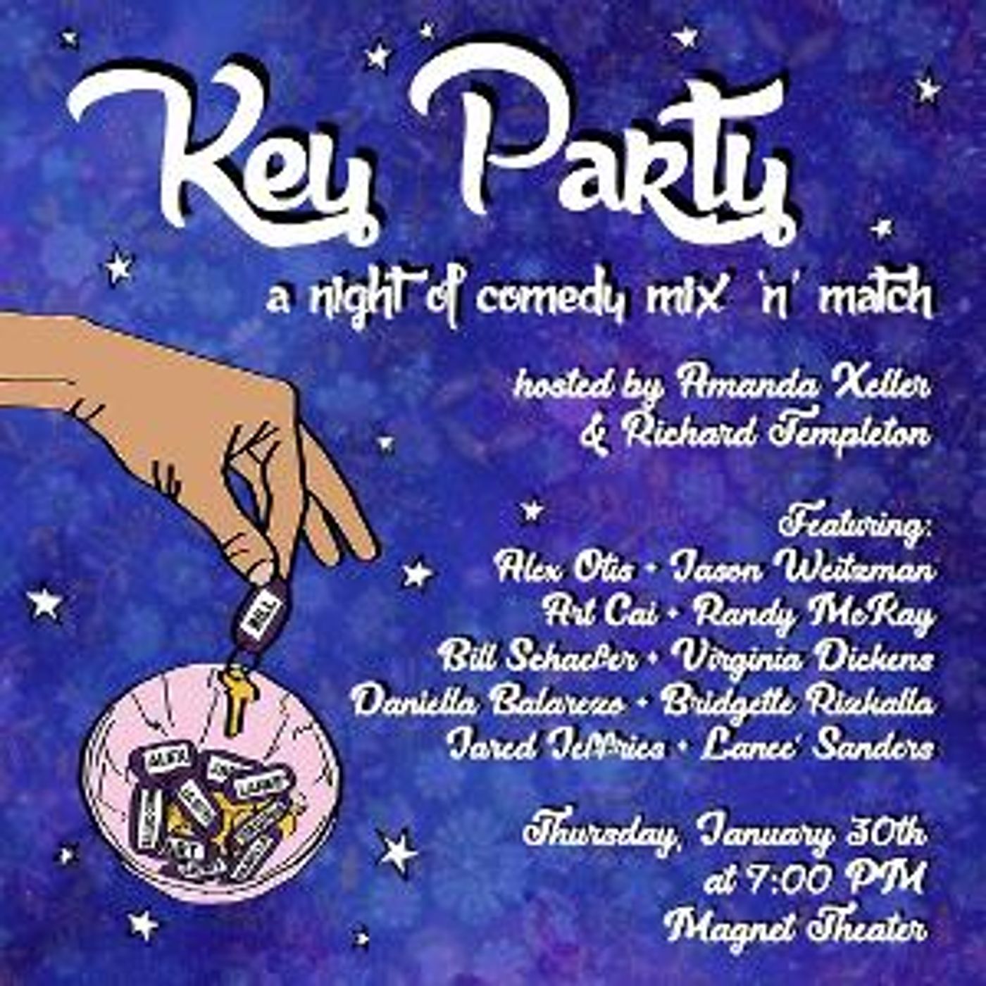 From The Sketch Republic In Montreal Comes The Comedy KEY PARTY A night Of Comedy Mix 'n' Match!  Image