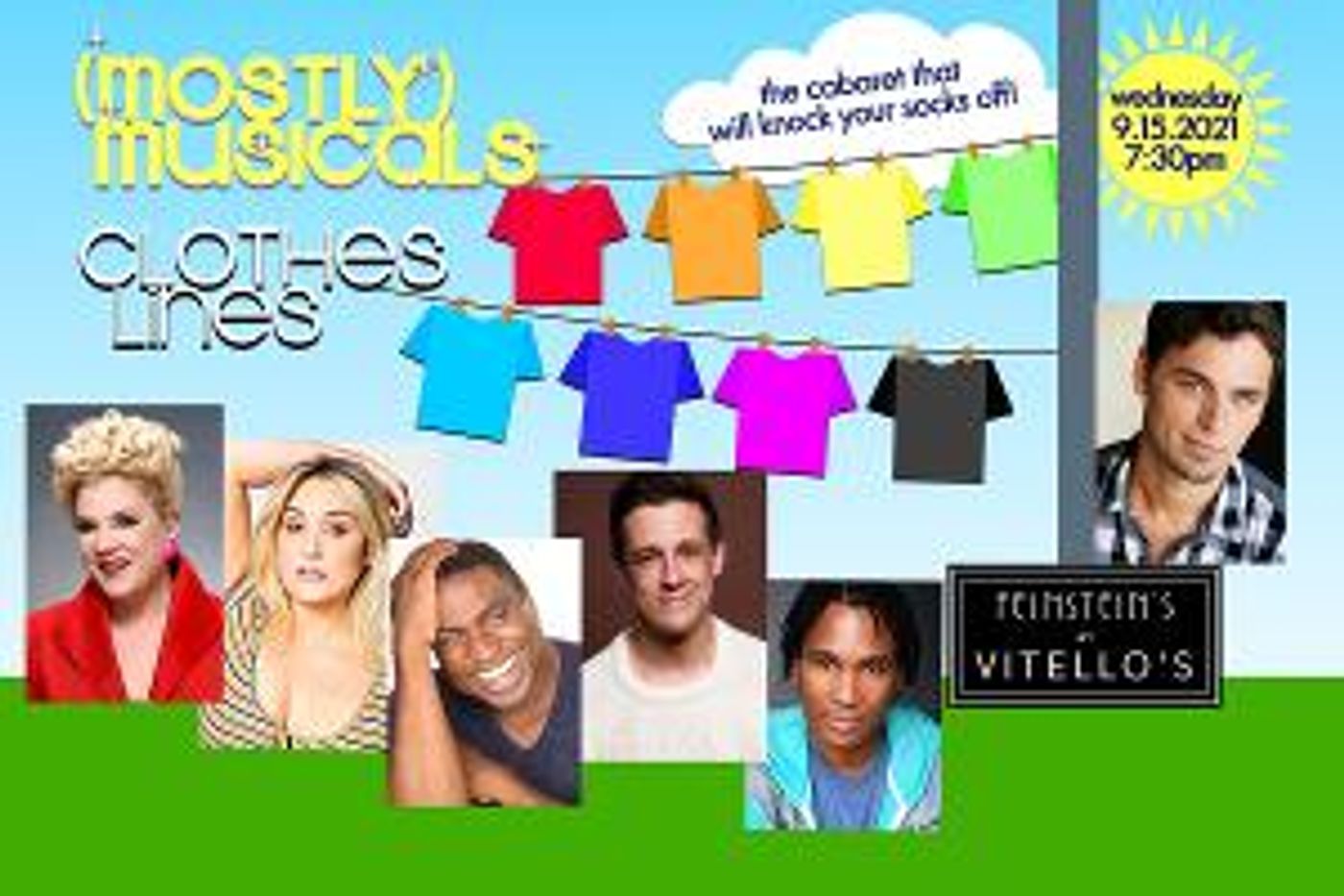 Sharon McNight, Emma Hunton, Eric B. Anthony & More to Star in (mostly)musicals: CLOTHES LINES  Image