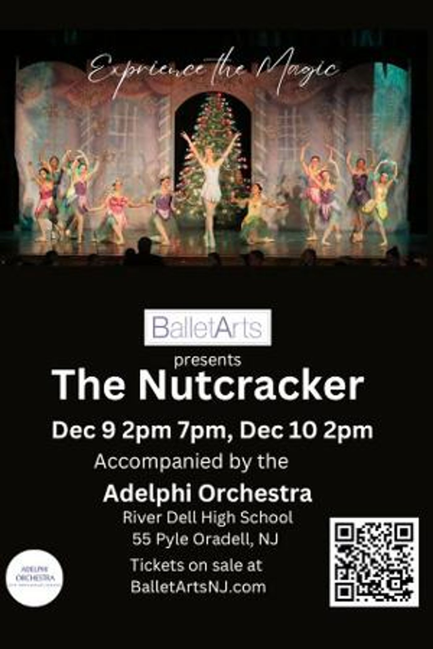 The Ballet Arts And Adelphi Orchestra to Present THE NUTCRACKER in December  Image