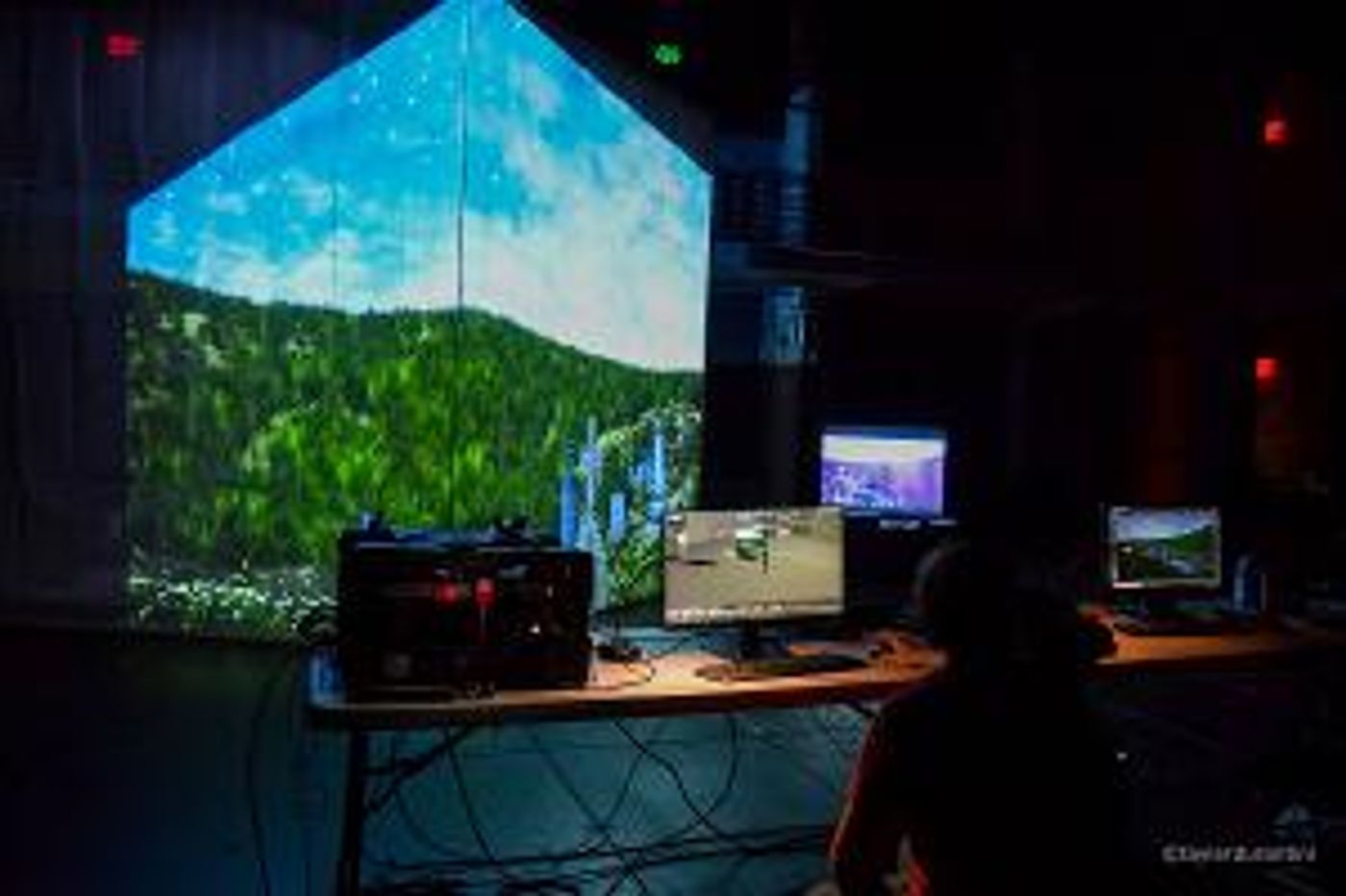 Lighting Design and Technology Student Explores XR Extended Reality Production  Image