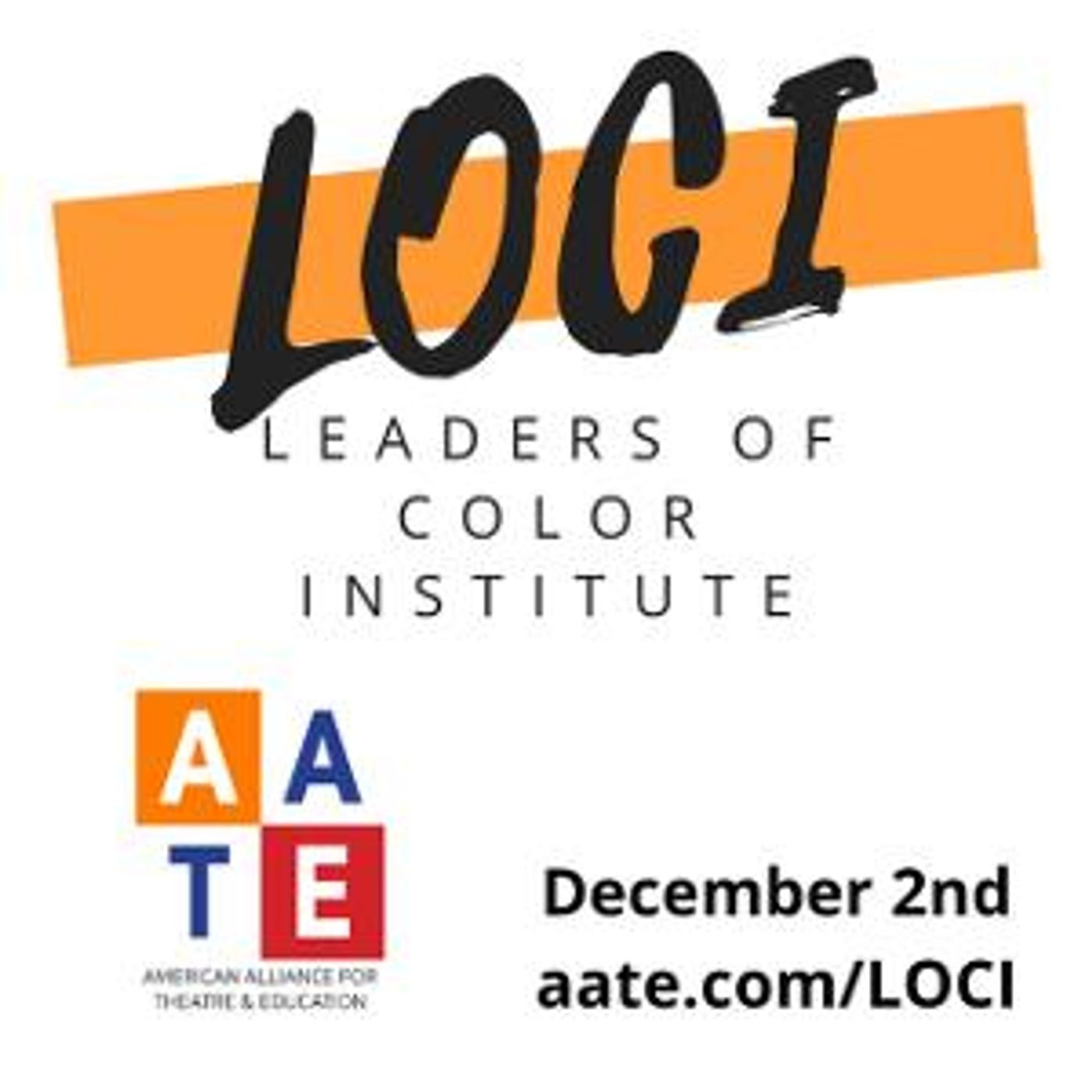 American Alliance For Theatre & Education to Bring Leaders Of Color Institute Back for Fourth Year  Image
