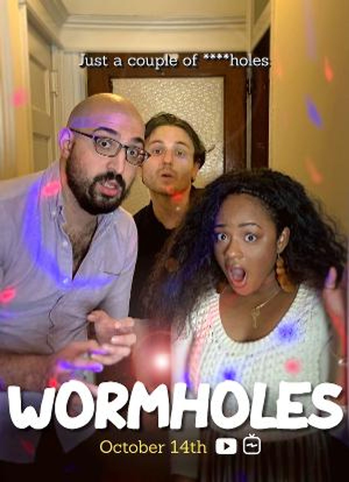 Gamal ElSawah, Conrado Falco III and Sajda Waite Present WORMHOLES  Image